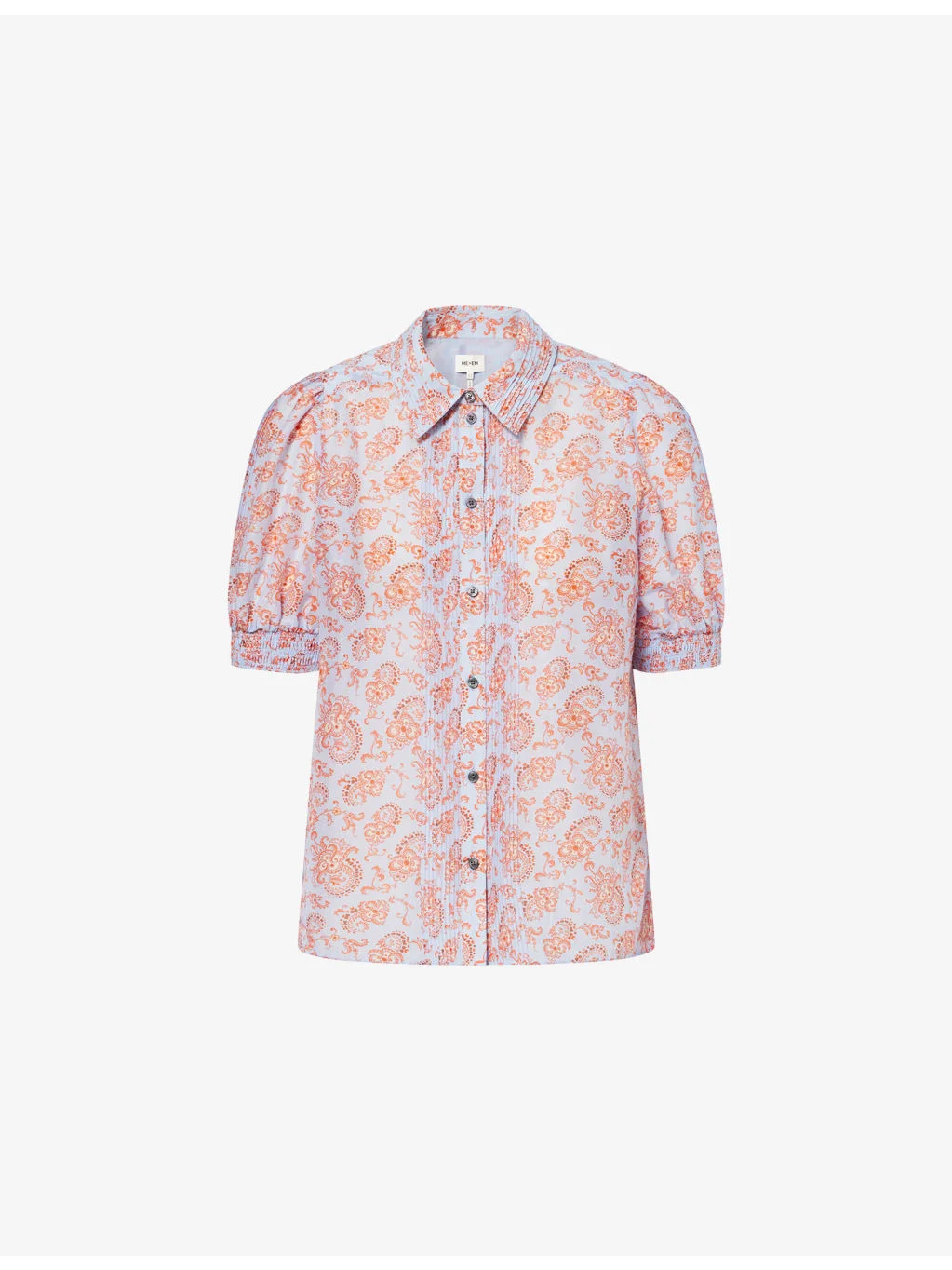 Paisley-Print Cotton And Silk Shirt - 1