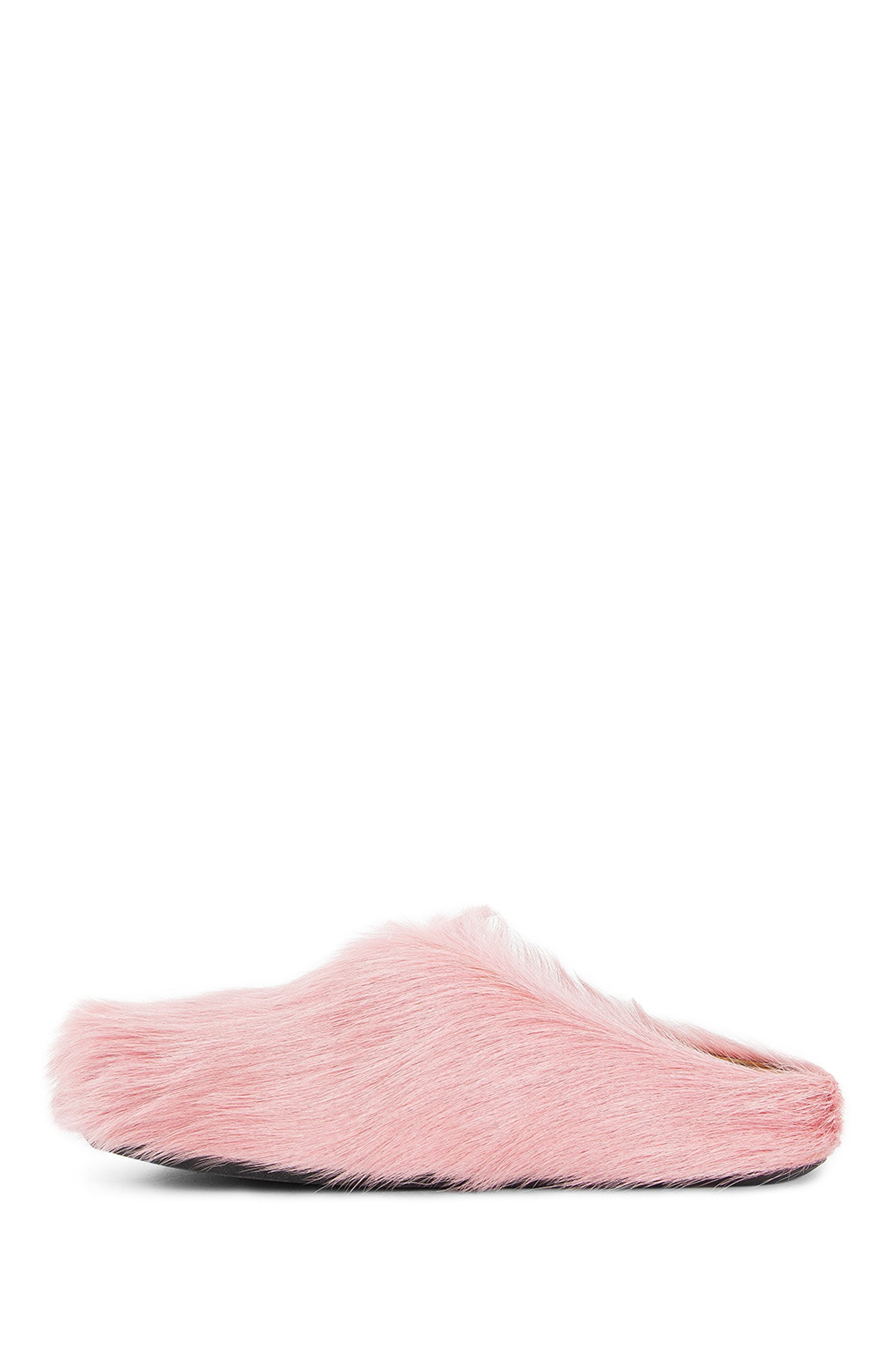 Long-hair Calfskin Fussbett Sabot - 4