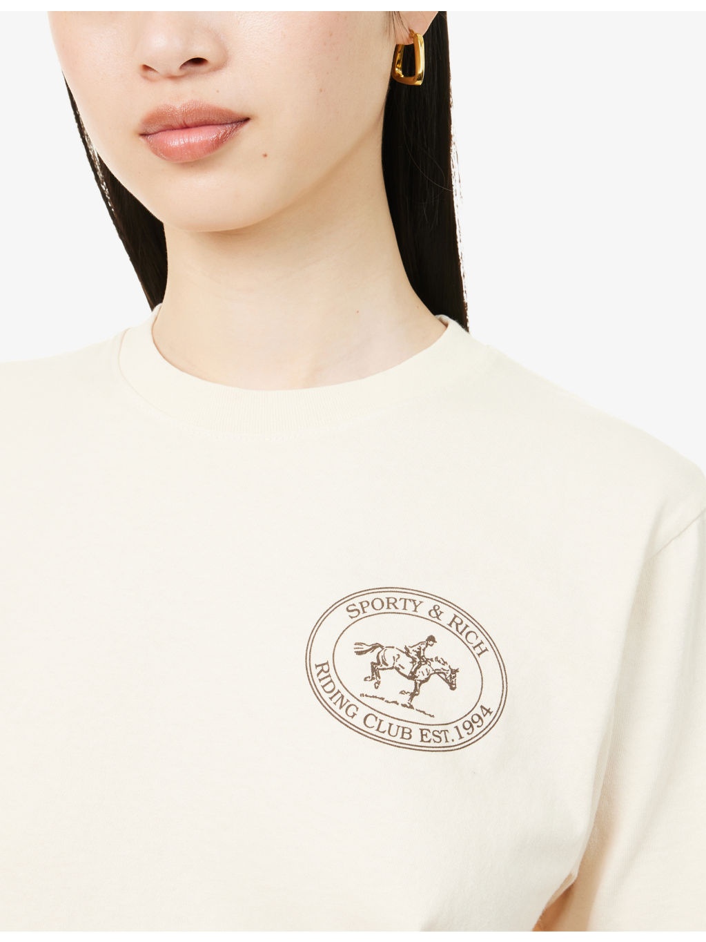 Riding Club Logo-Print Cotton-Jersey T-shirt - 5