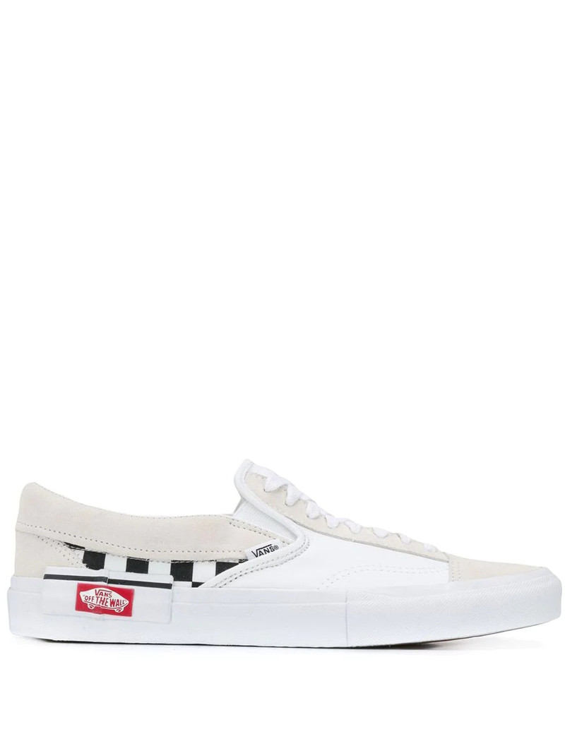 Cut and Paste slip on sneakers - 1