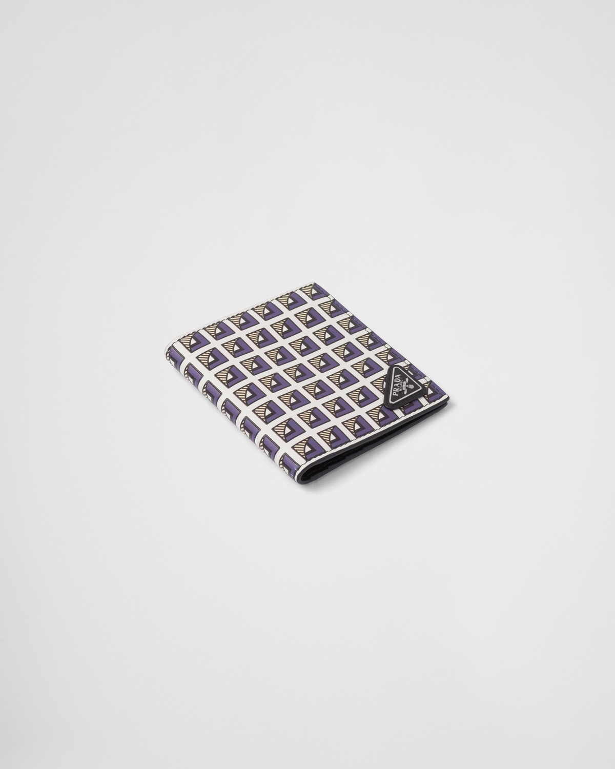 Printed leather wallet - 2