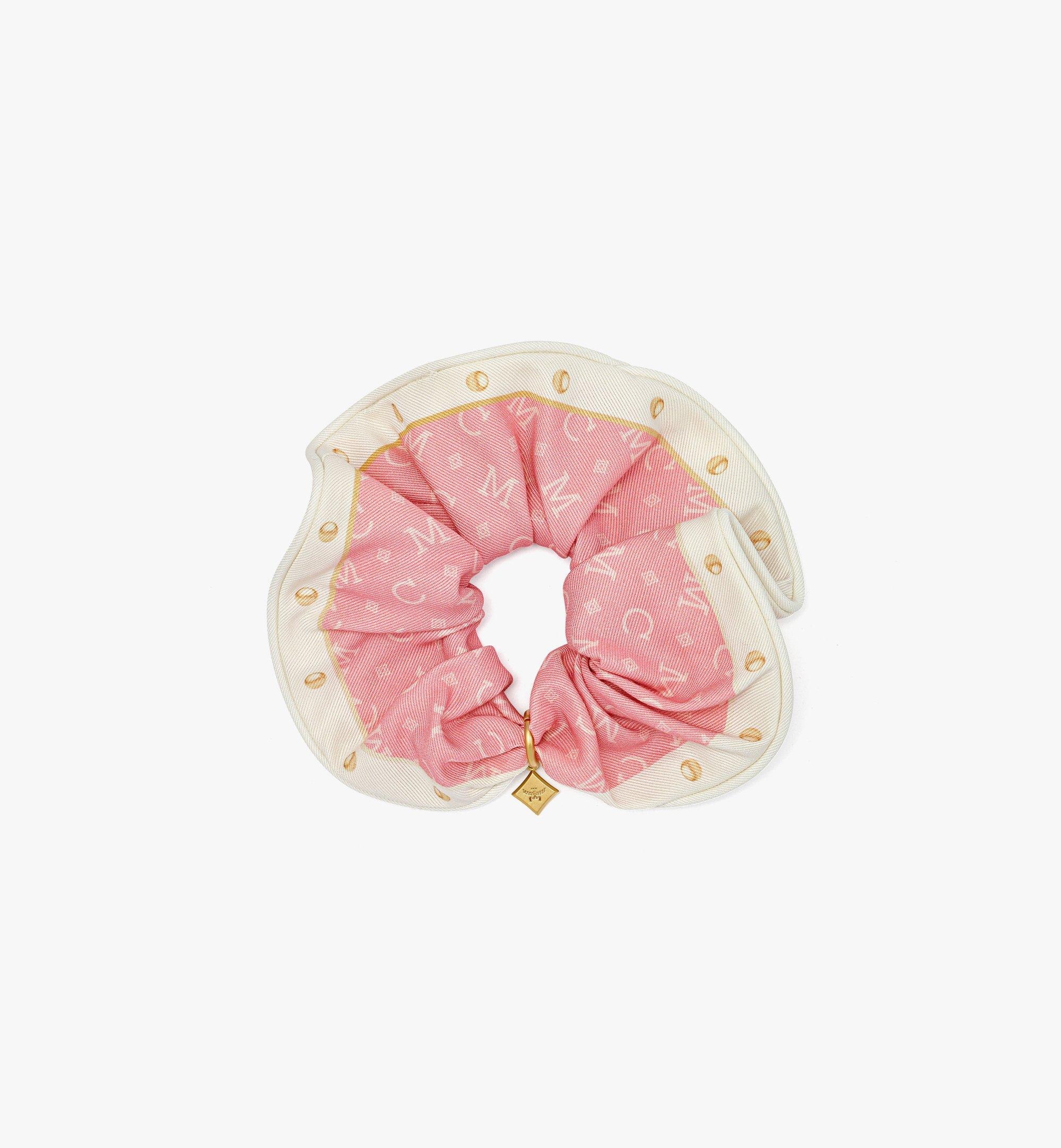 Monogram Print Scrunchie - 1