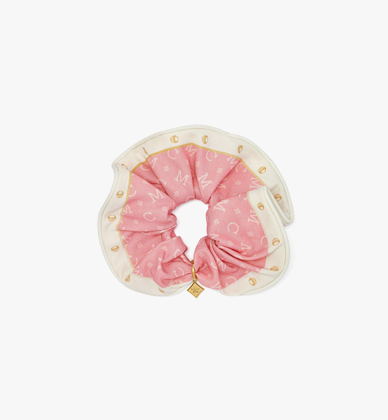 Monogram Print Scrunchie 1