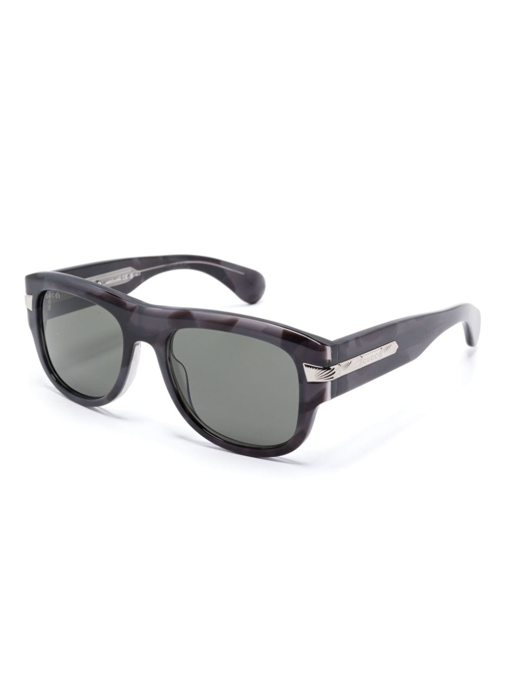 oversize-frame sunglasses - 2