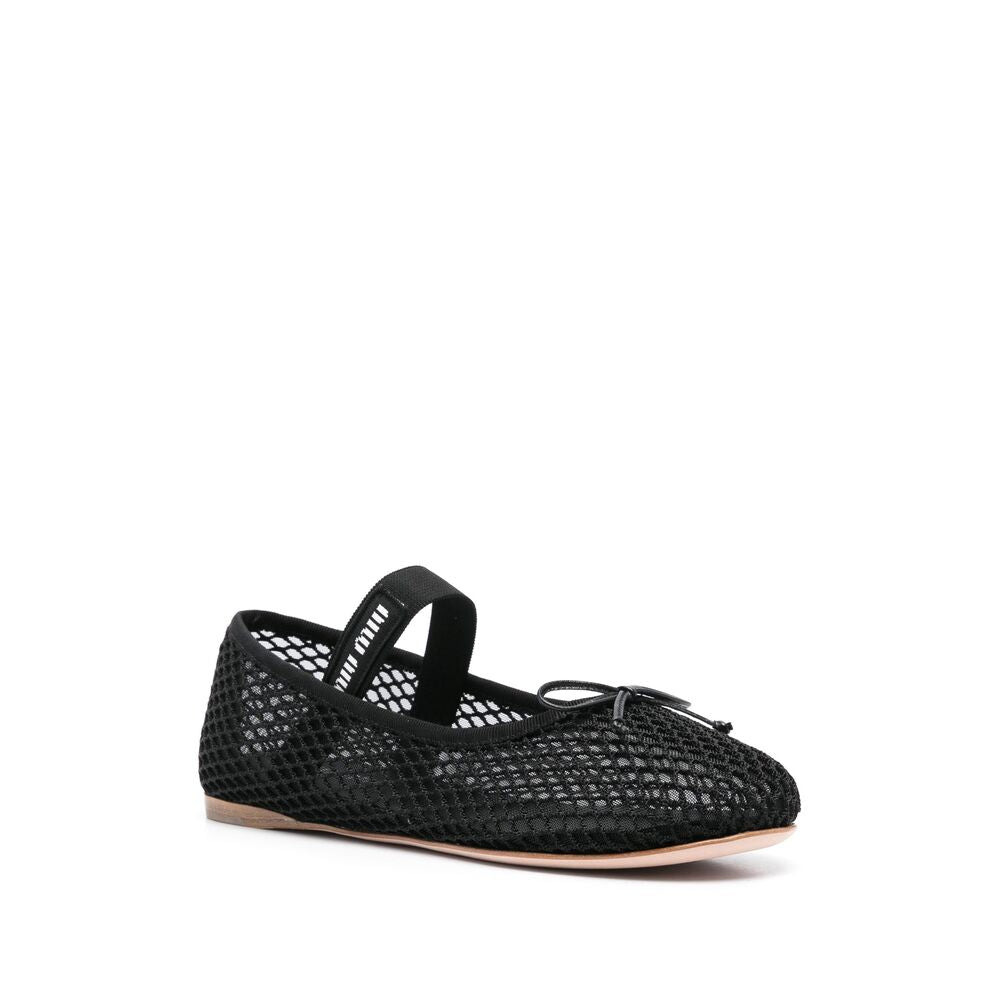 Miu Miu Black Ballet Flats Women - 3