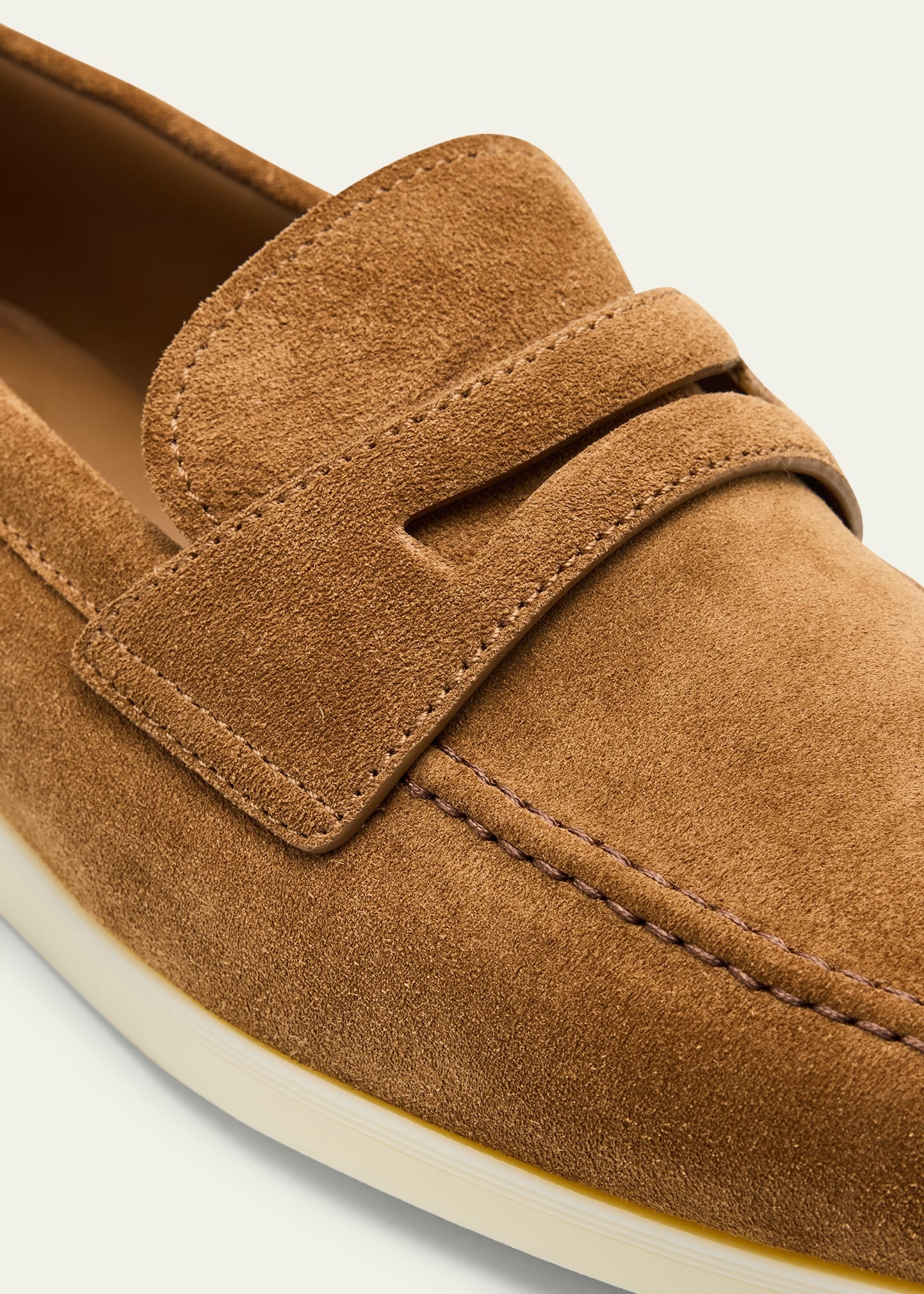 Men's Portsmouth Suede Penny Loafers - 4