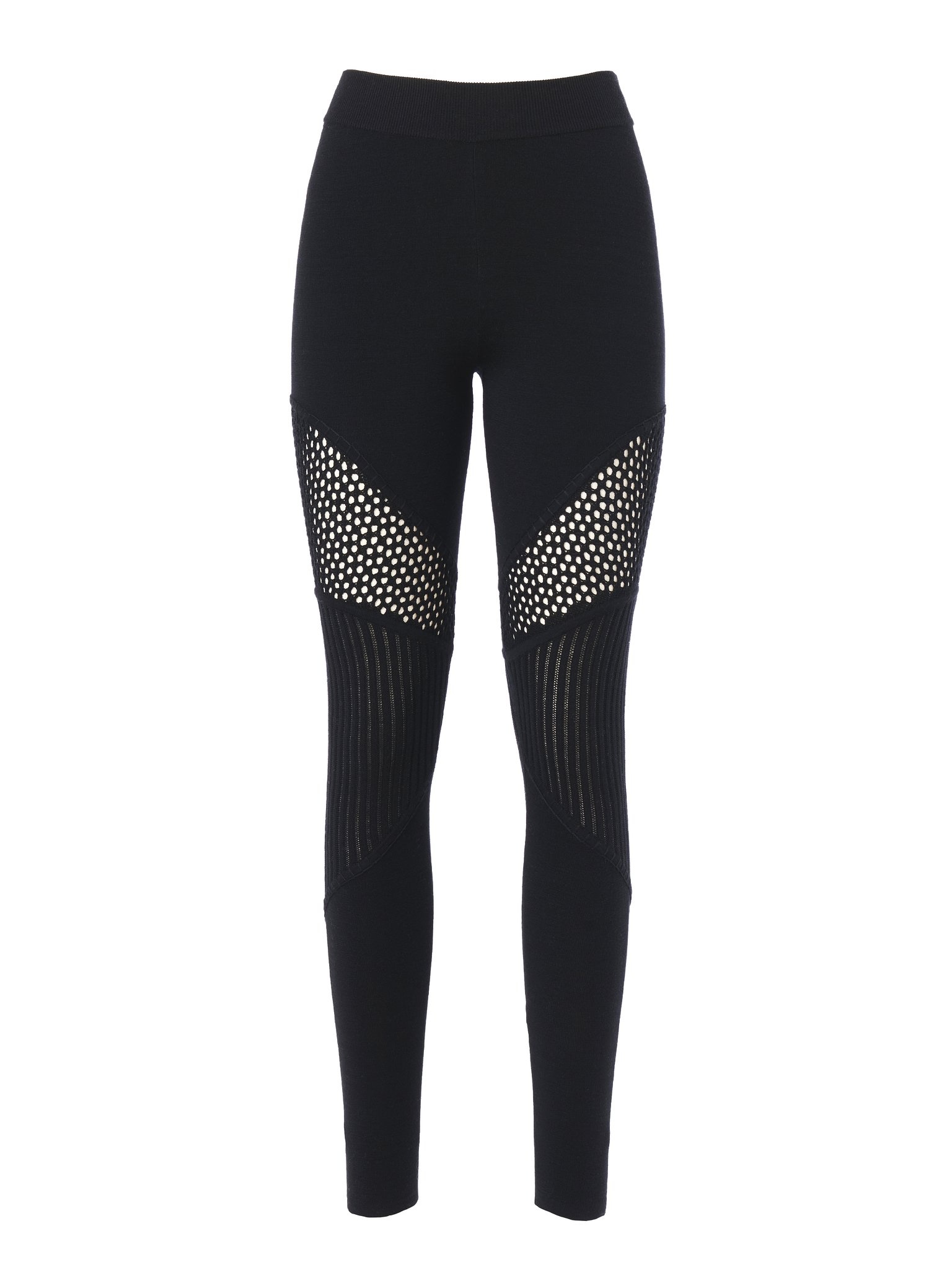MESH-DETAIL LEGGINGS - 1