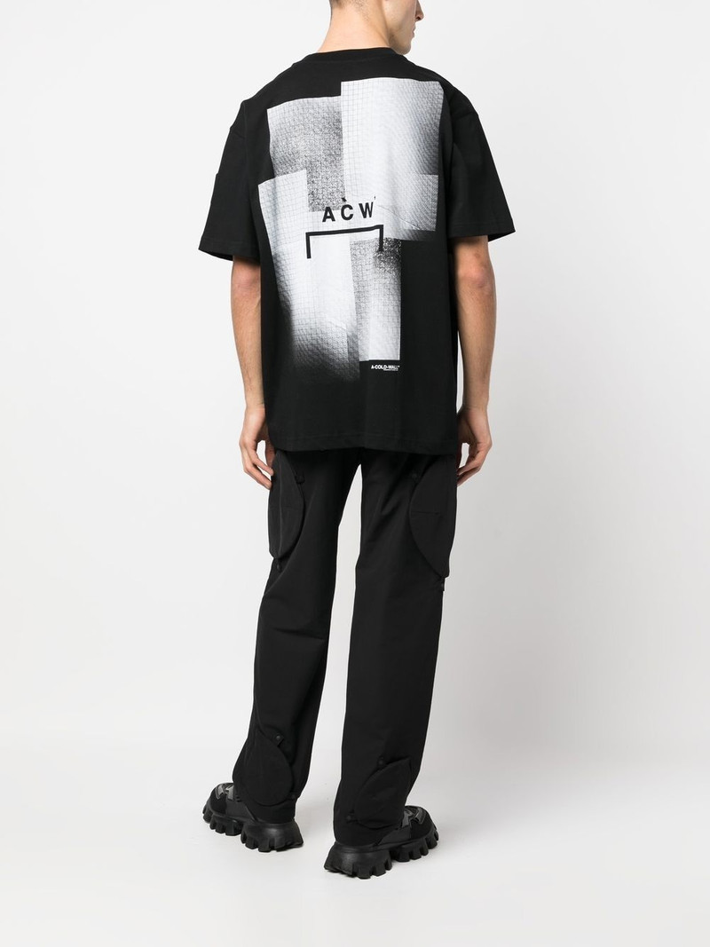 A-COLD-WALL* logo-print short-sleeve T-shirt outlook