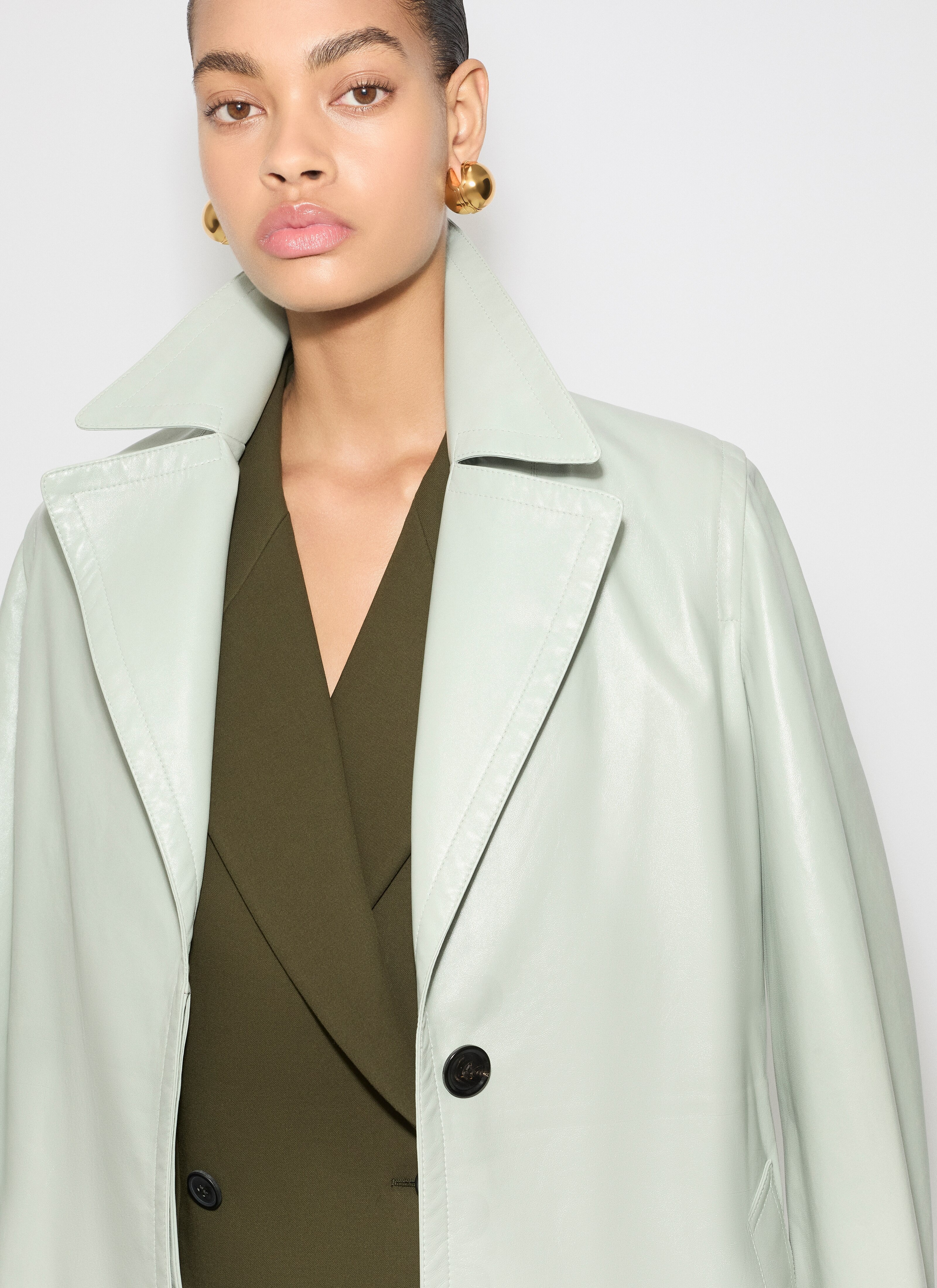 LEATHER TRENCH - 6