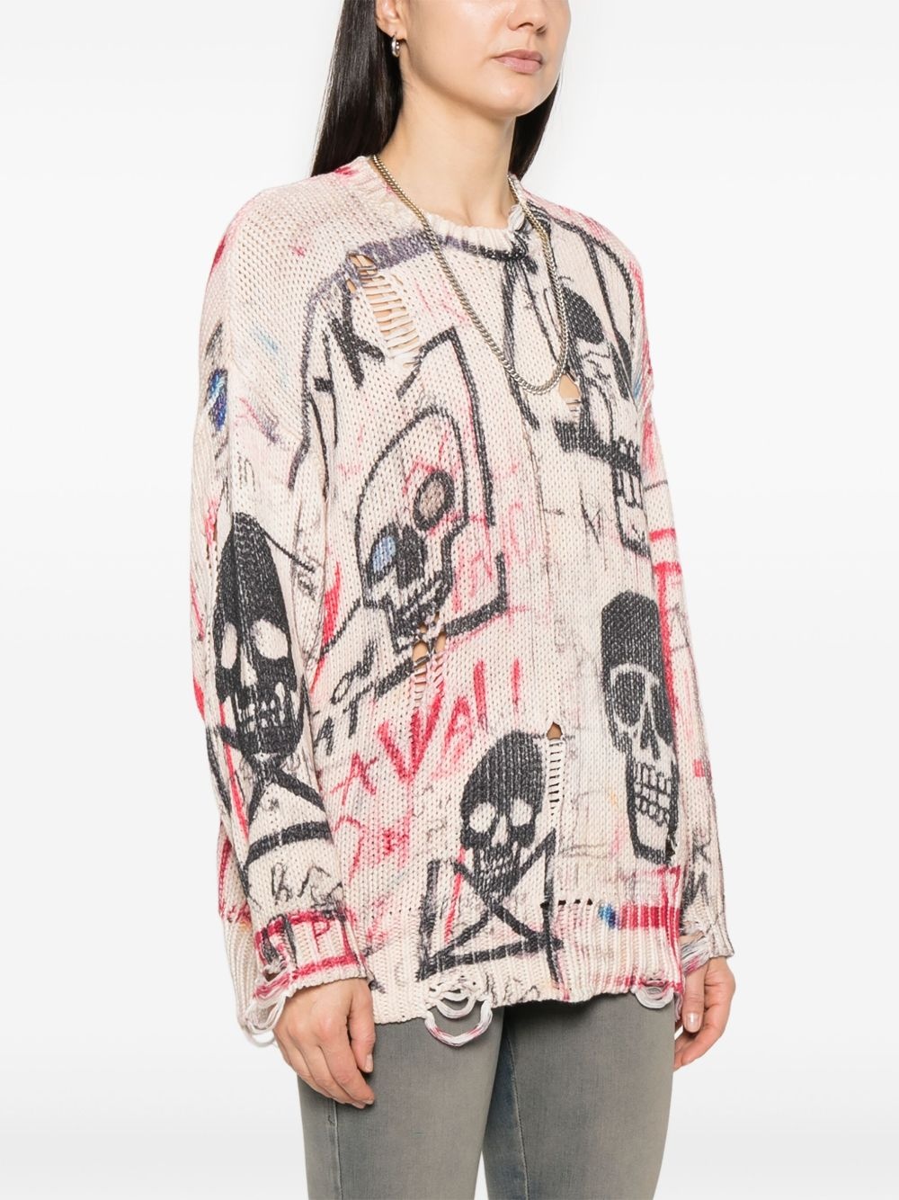 printed sweater - 3
