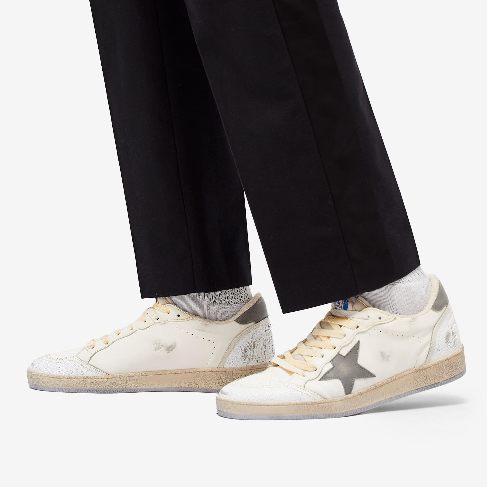 Golden Goose Ball Star Leather Sneaker - 6