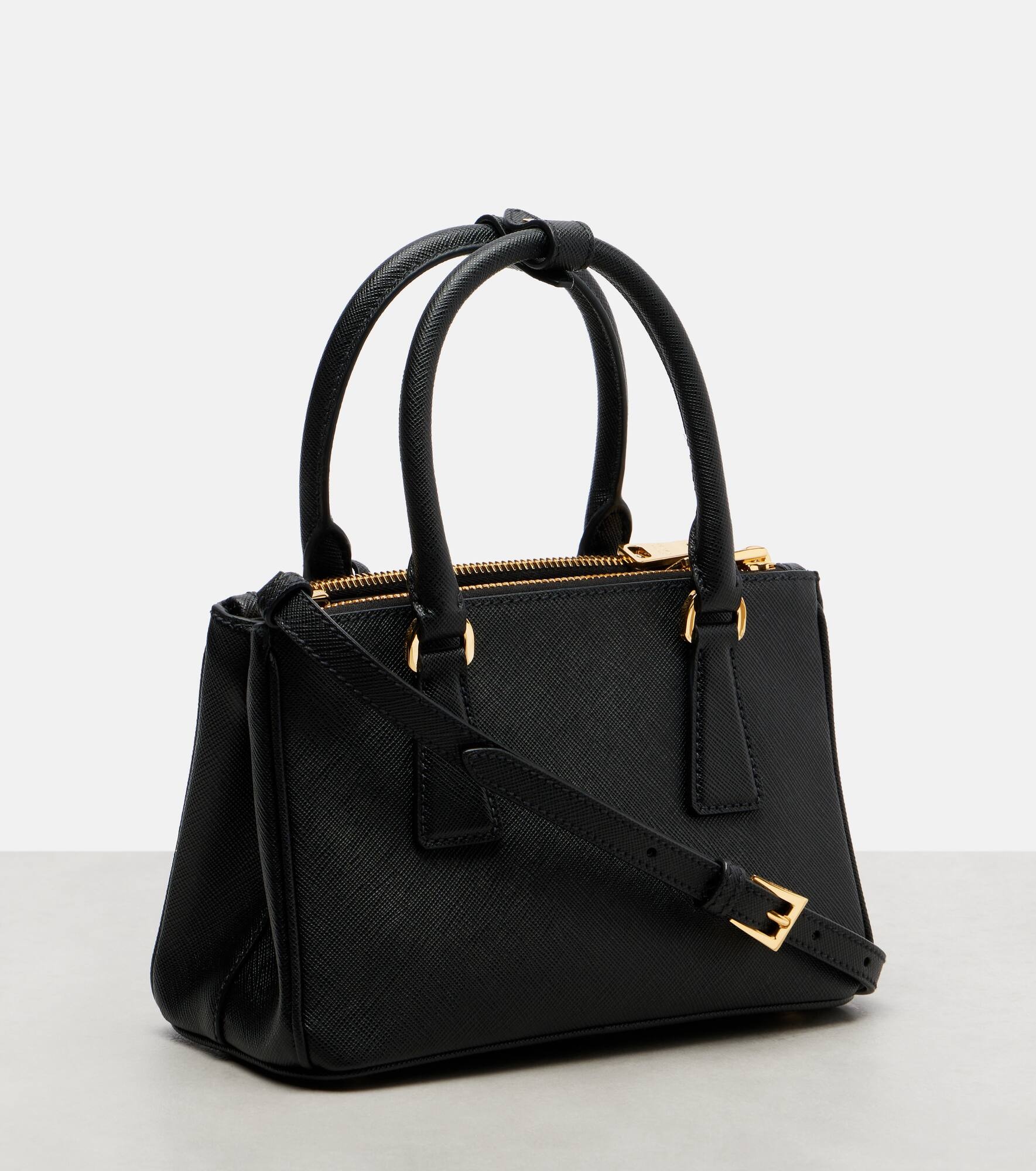Galleria Saffiano Mini leather tote bag - 4