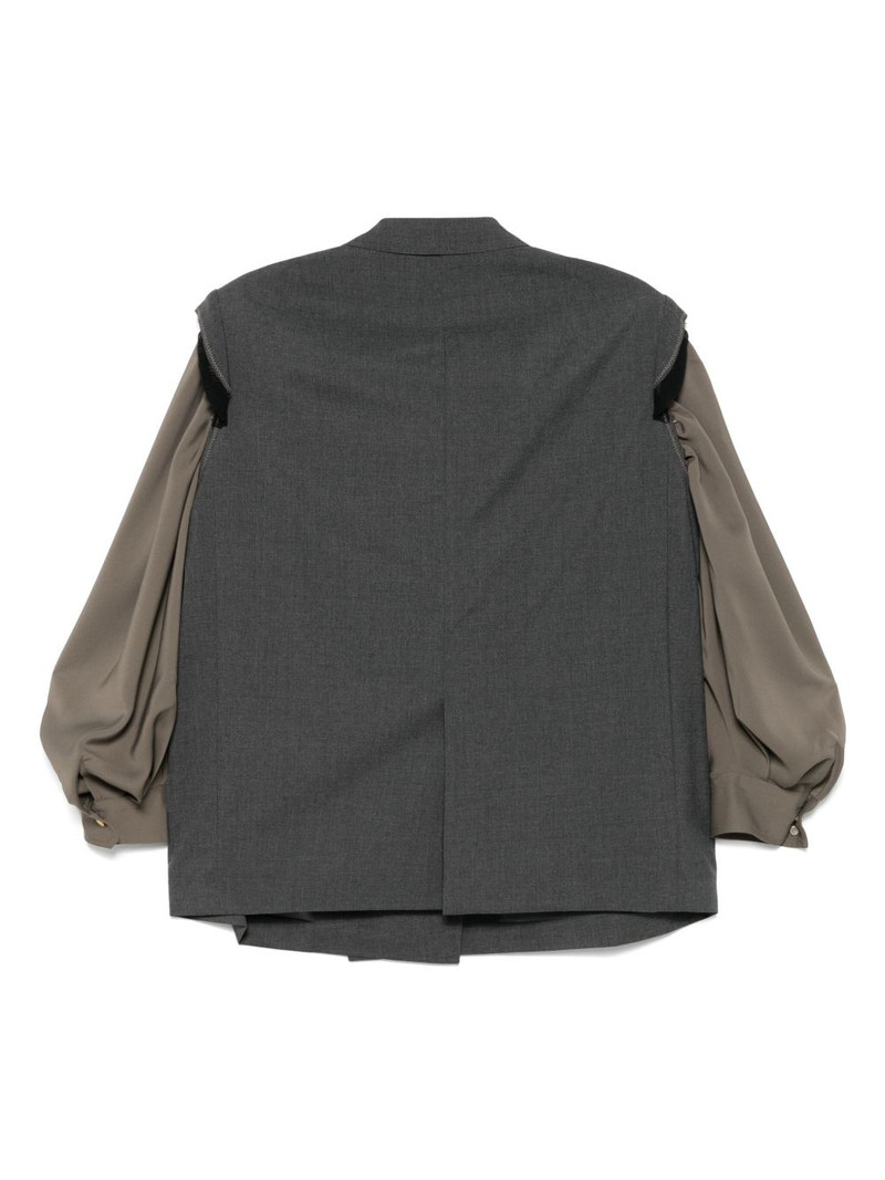 Kolor panelled blazer outlook