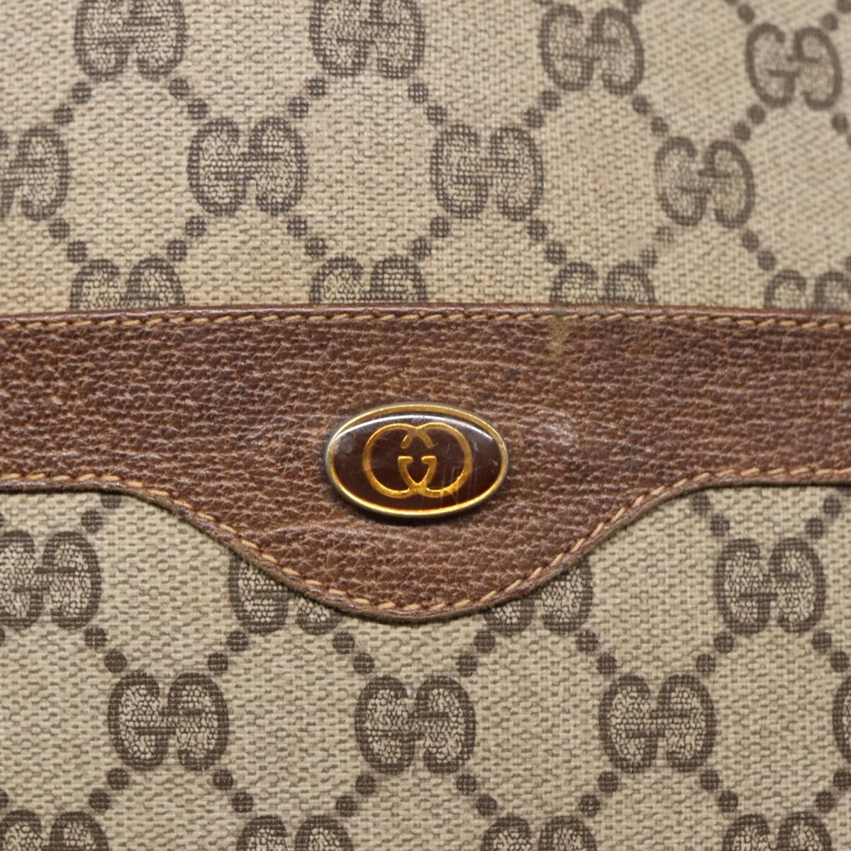 GUCCI GG Supreme Web Sherry Line Tote Bag Pvc Beige 001 080 494 - 10