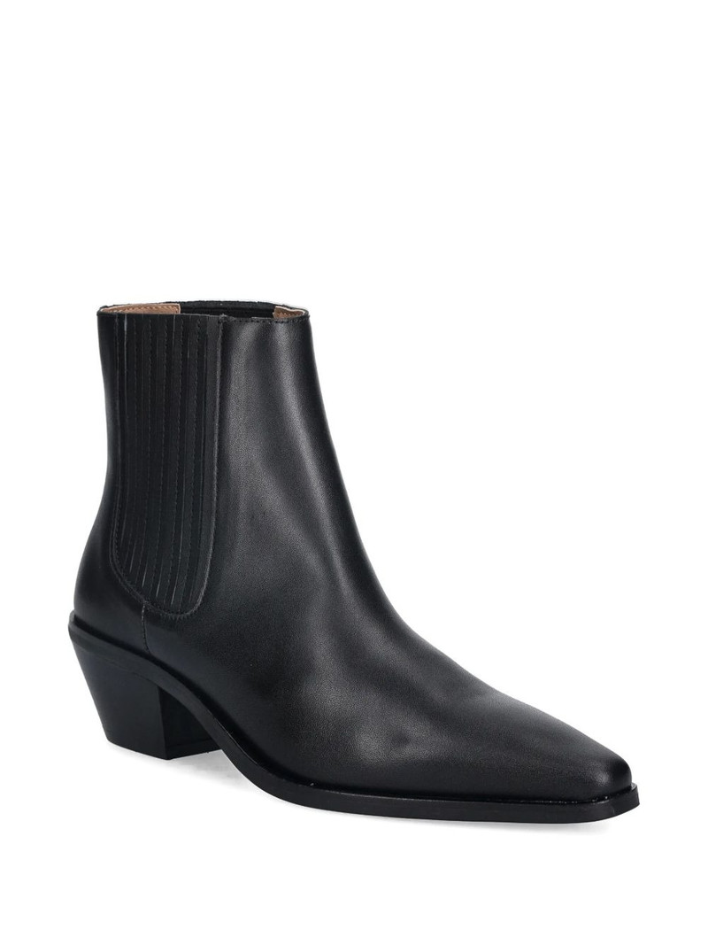 BOSS pointed-toe boots outlook