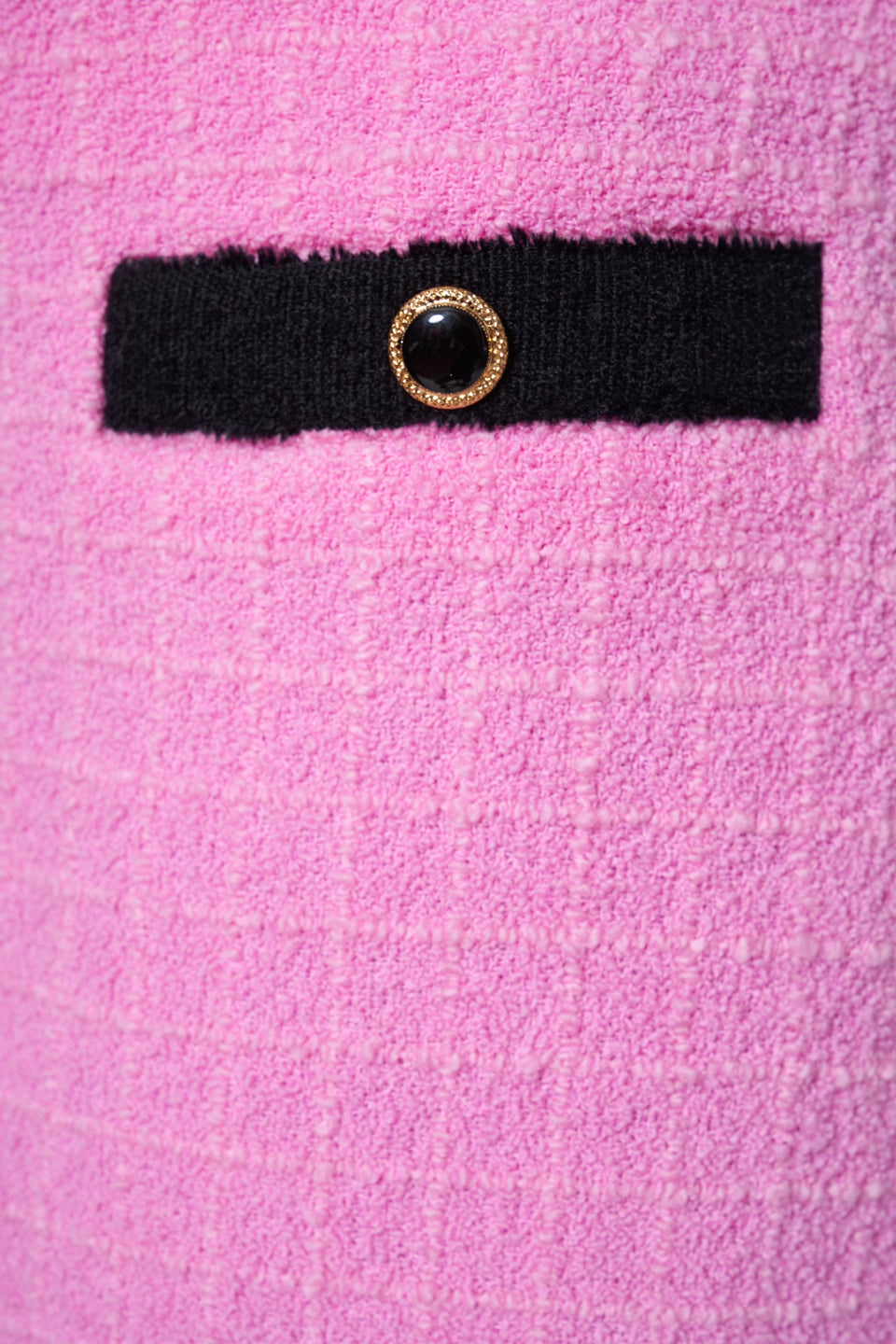 CHECKED TWEED BOUCLE LOW WAIST MINI SKIRT - 3