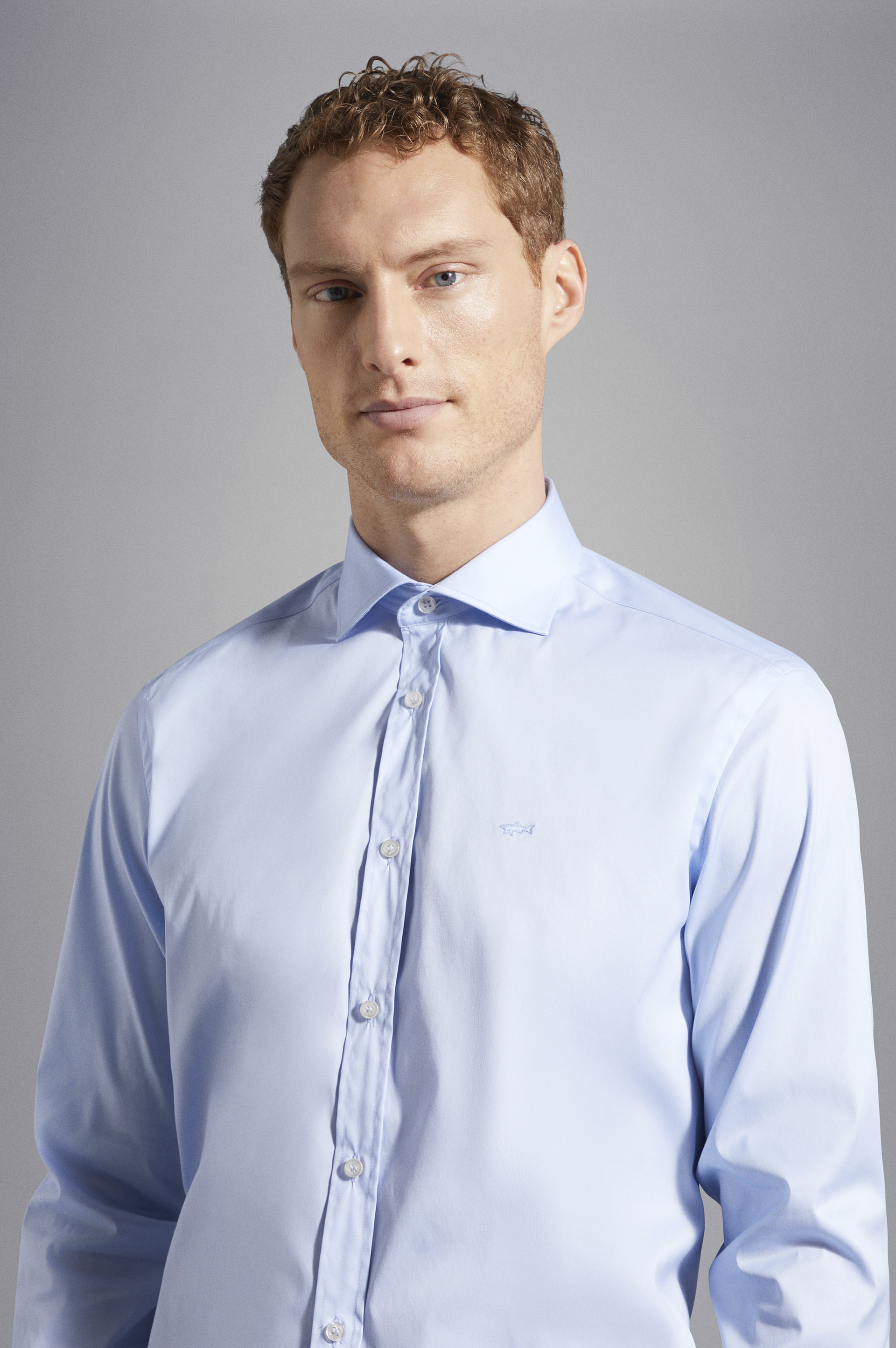 STRETCH COTTON SHIRT - 4