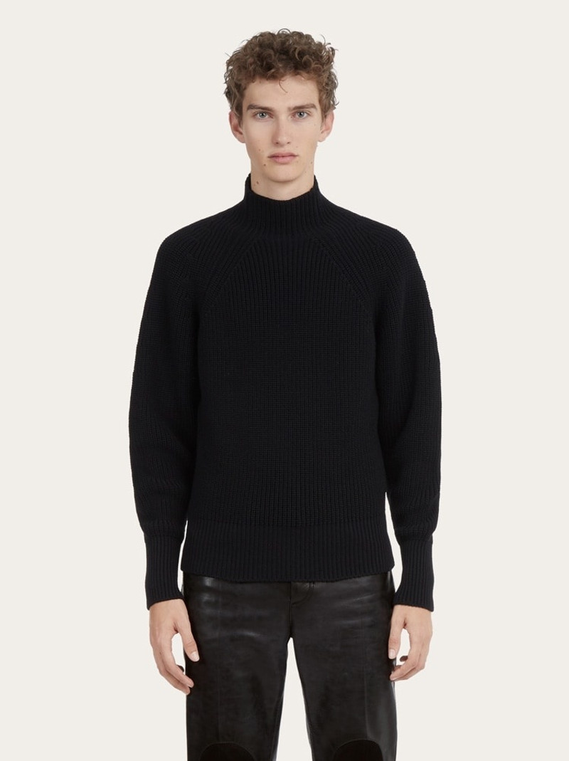 FERRAGAMO HIGH NECK SWEATER outlook
