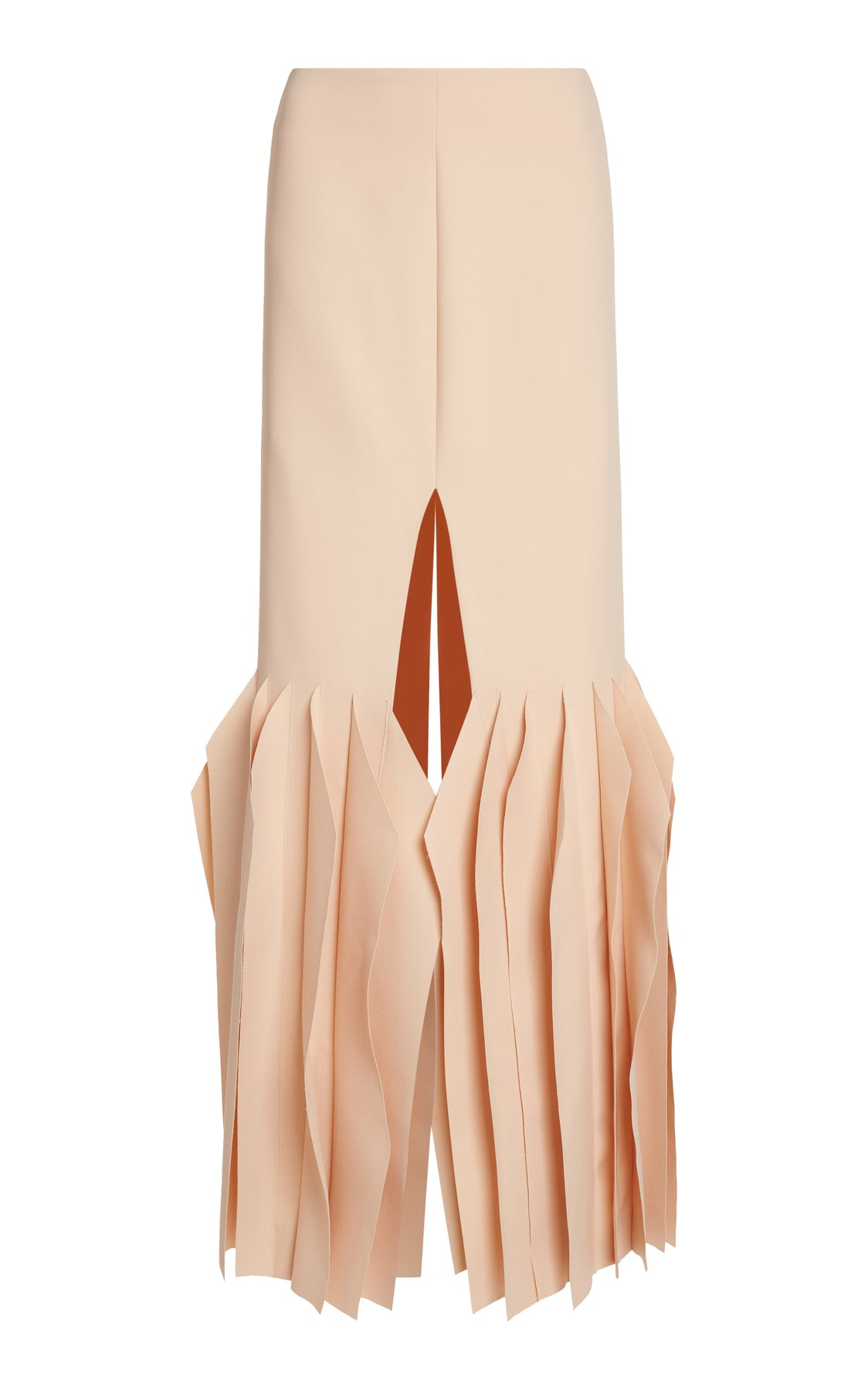 LONG LENGTH SKIRT WITH PANELS NUDE - 8