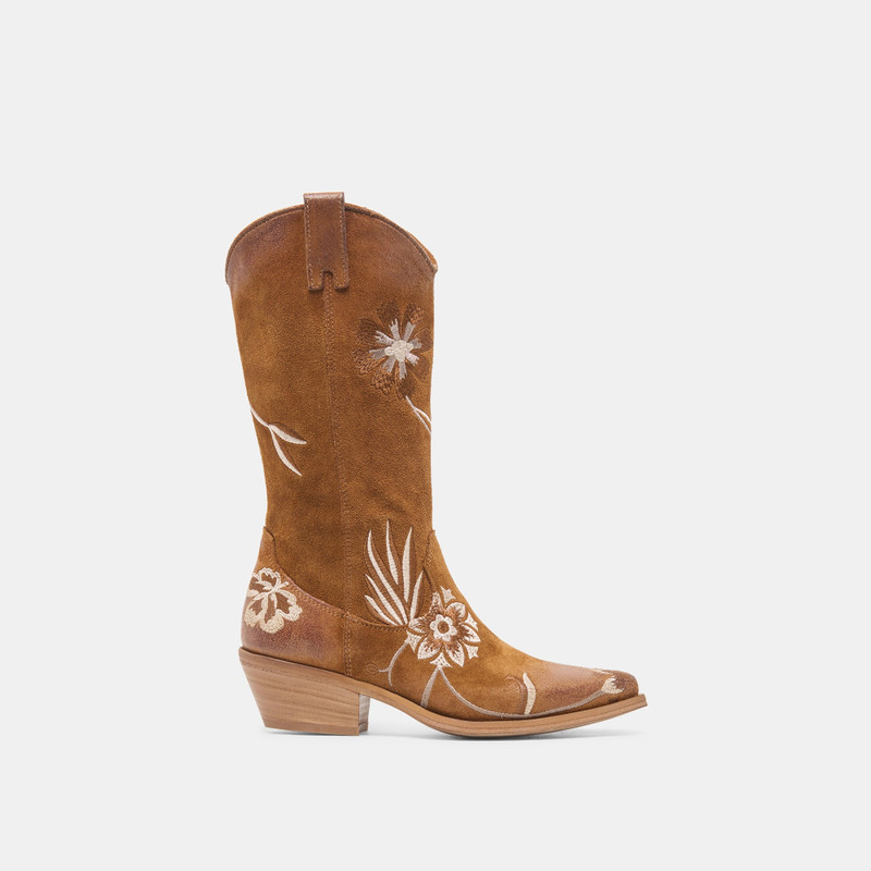 BRANDO BOOTS TAN SUEDE 1