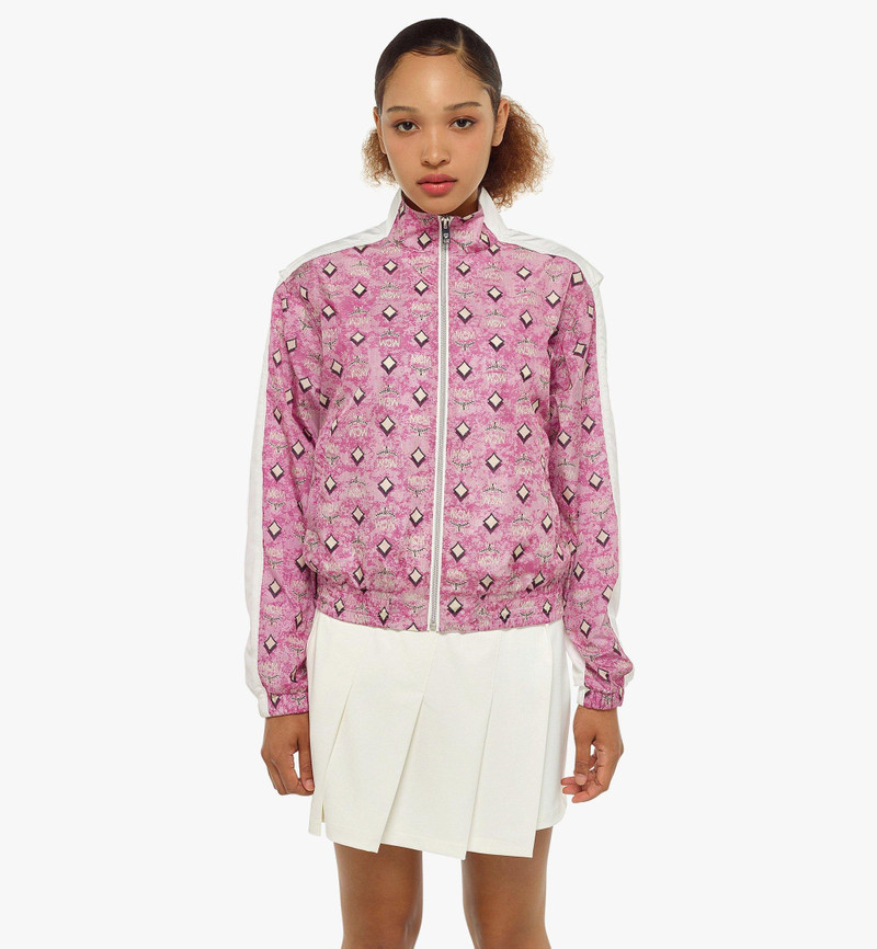 MCM Women’s Golf in the City Windbreaker in Vintage Monogram ECONYL® outlook