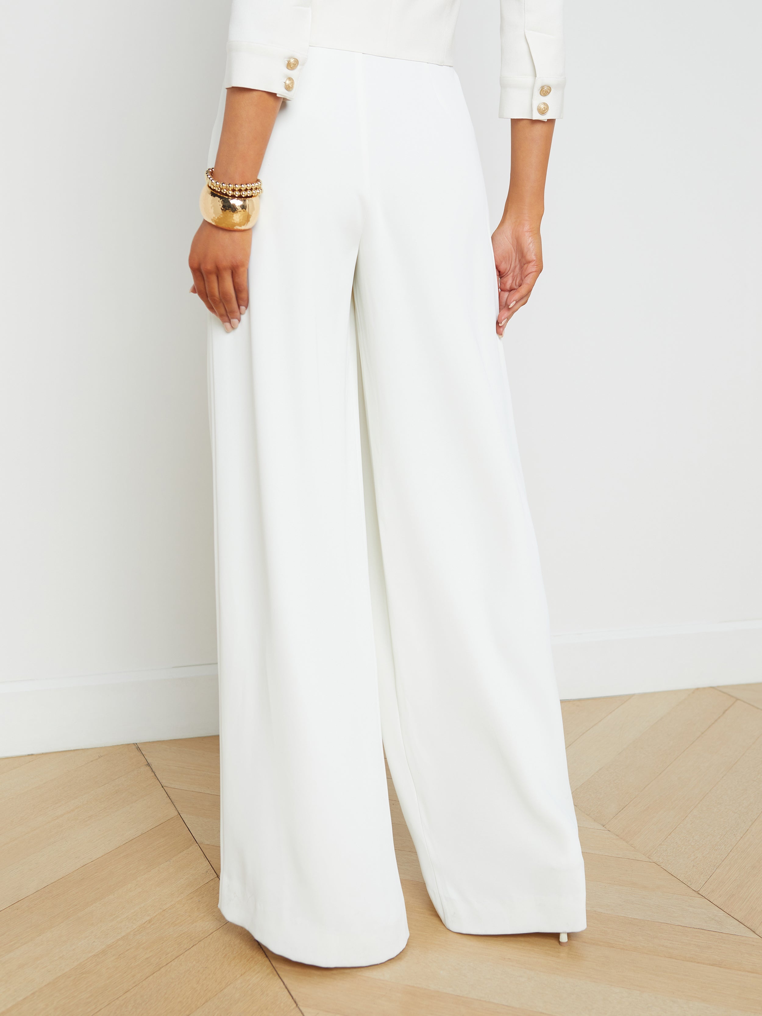 Nova Pleated Wide-Leg Pant - 5