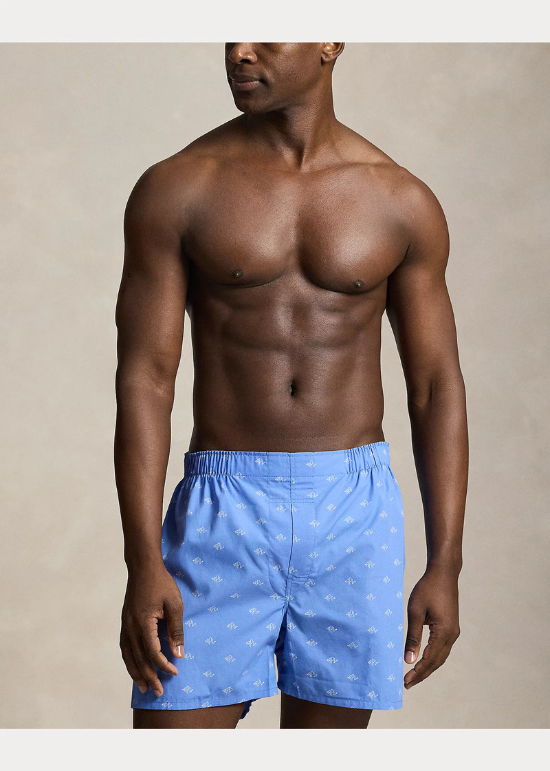 Classic Fit Woven Cotton Boxer 3-Pack 5