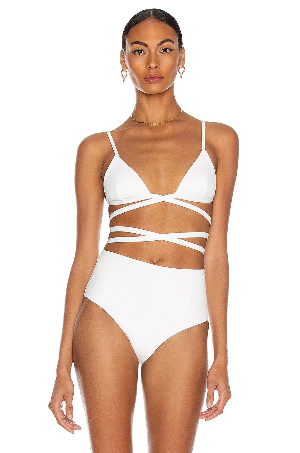 Wrap Triangle Bikini Top - 1