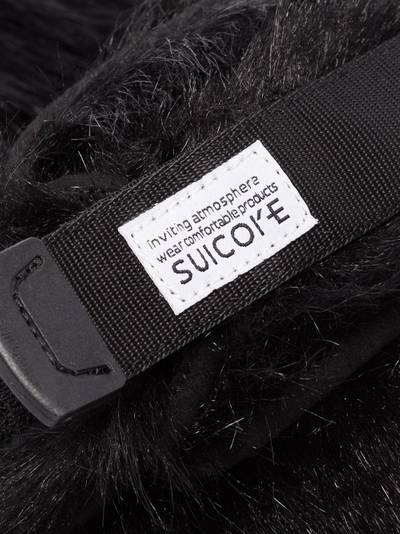 Suicoke Zavo Zeu faux-fur slippers outlook