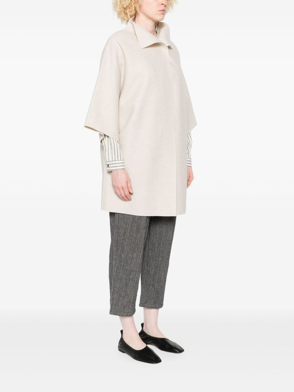 short-sleeve collared jacket - 3