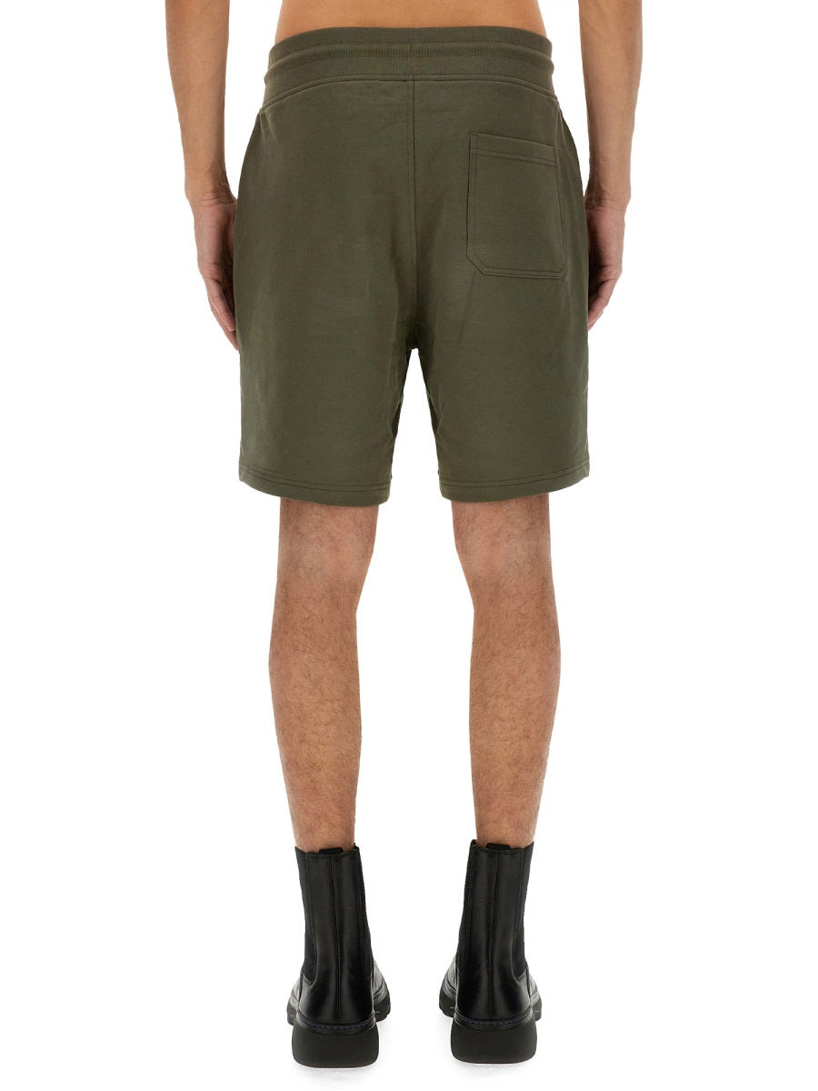 Belstaff Men Bermuda With Logo - 3