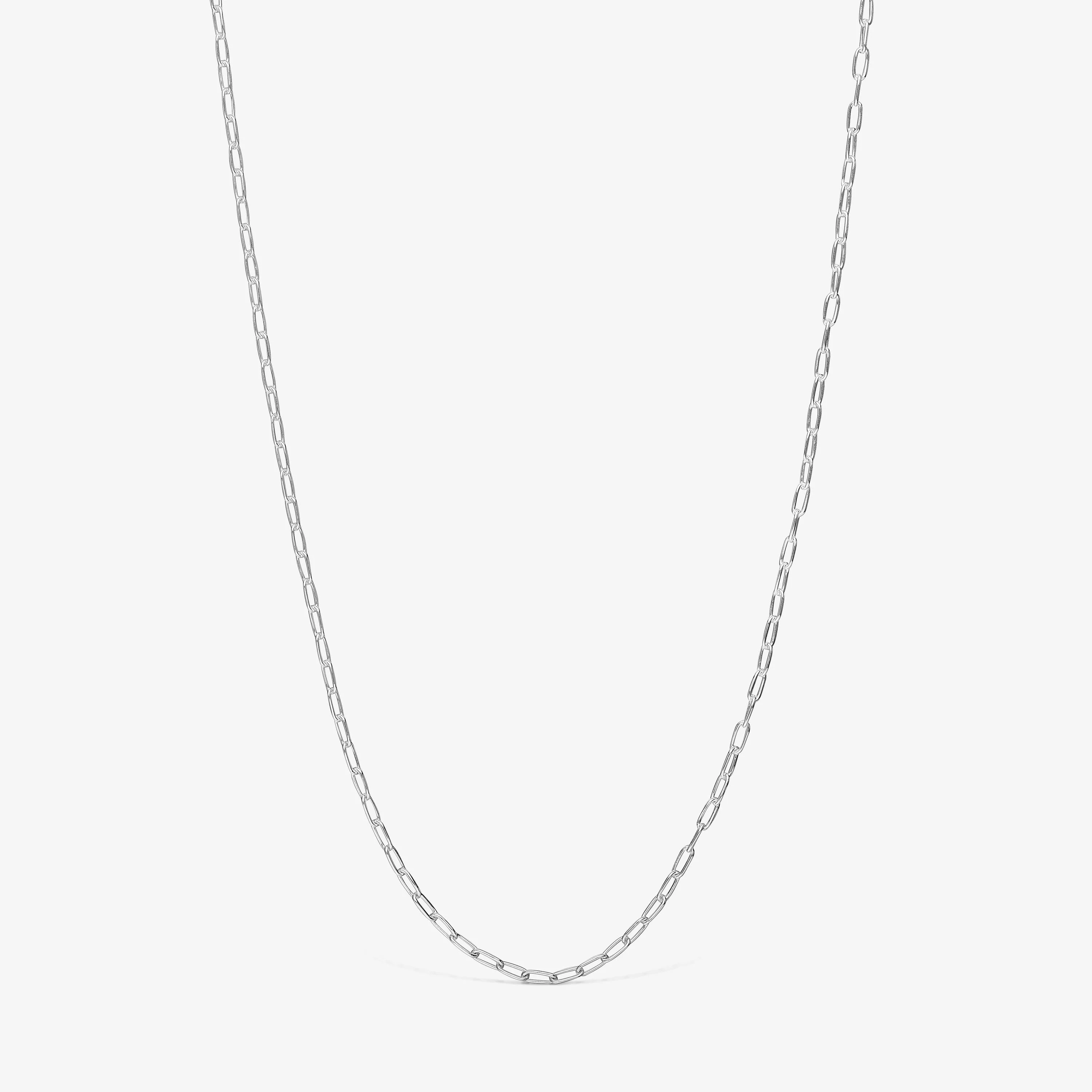 Silver Choker with oval rings measuring 50 cm TOUS Basics - 1