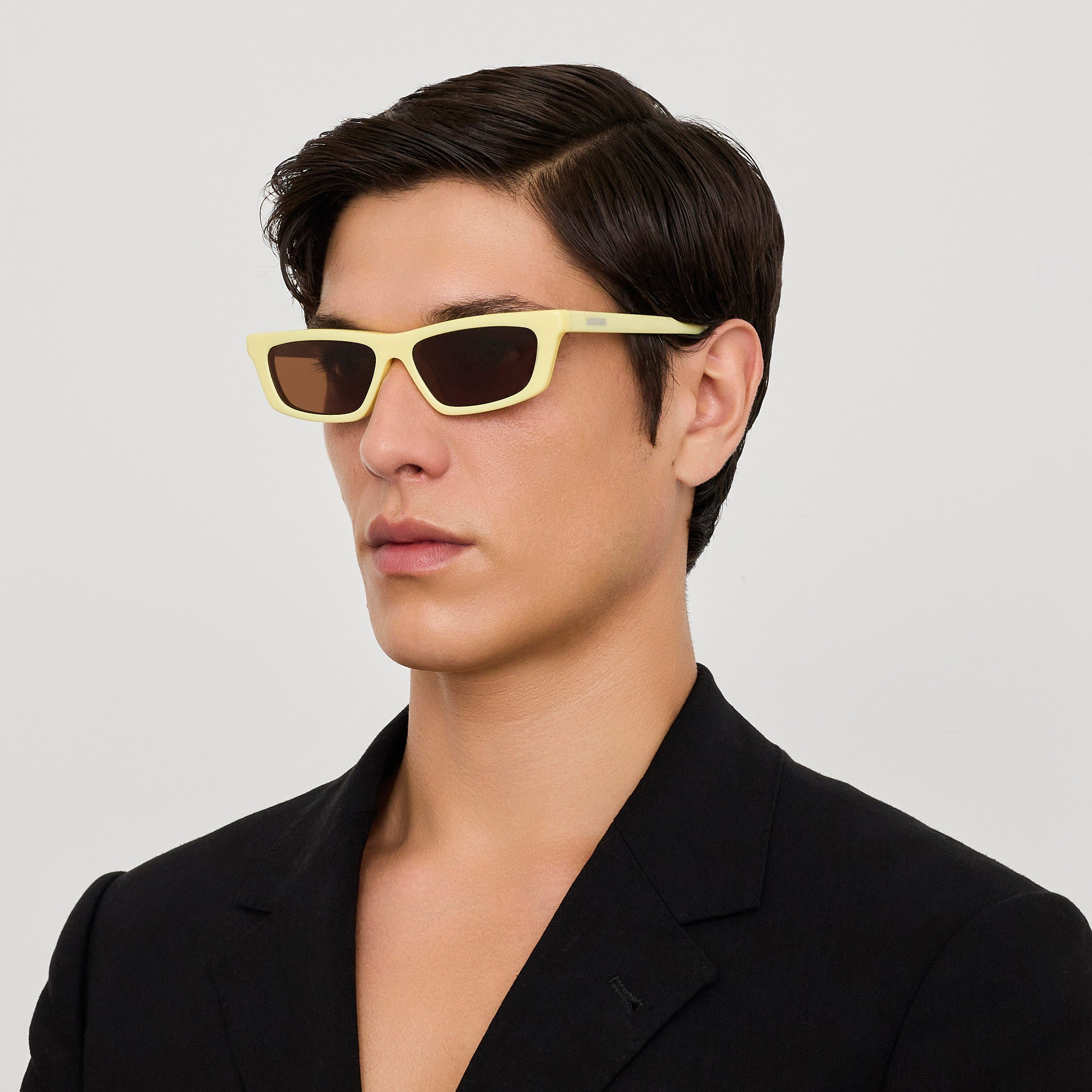 Trapezi Sunglasses in Yellow Stripe - 4