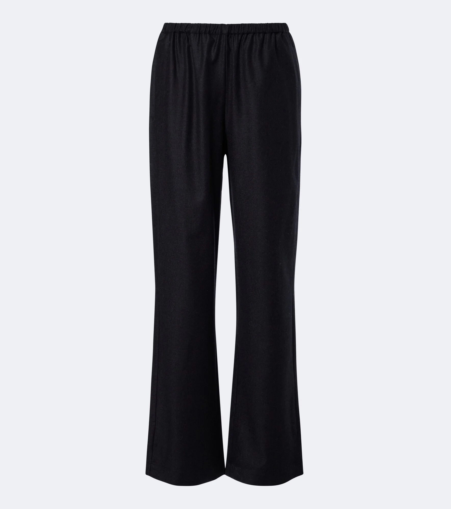 Virgin wool wide-leg pants - 1