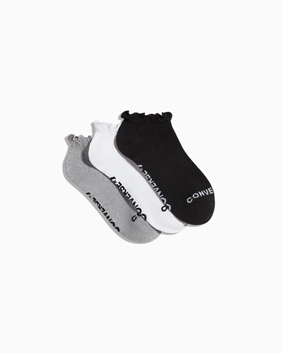 3-Pack Ruffle Quarter Socks - 1