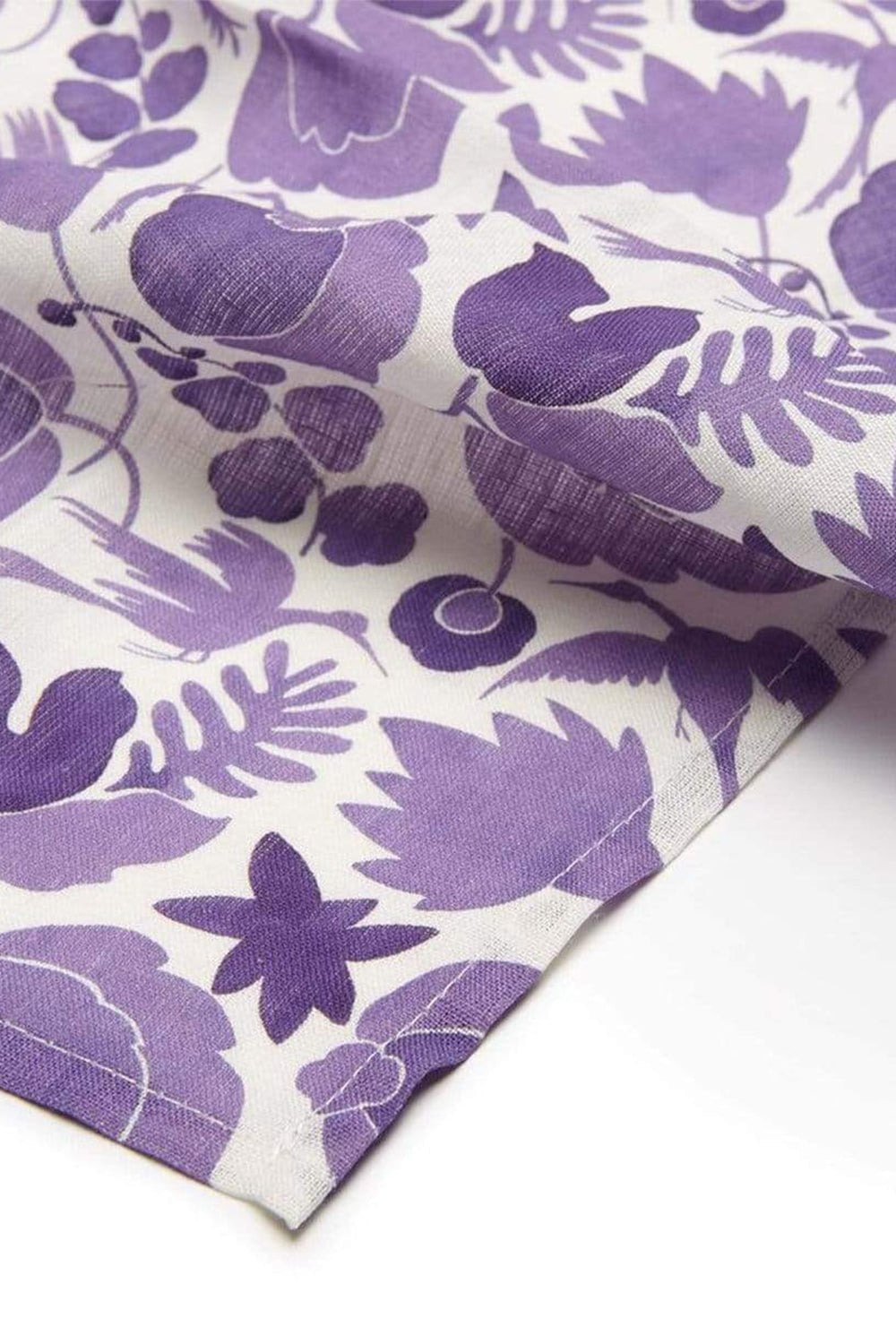 Large Napkins Set Of 6 - Wildbird Viola - 4