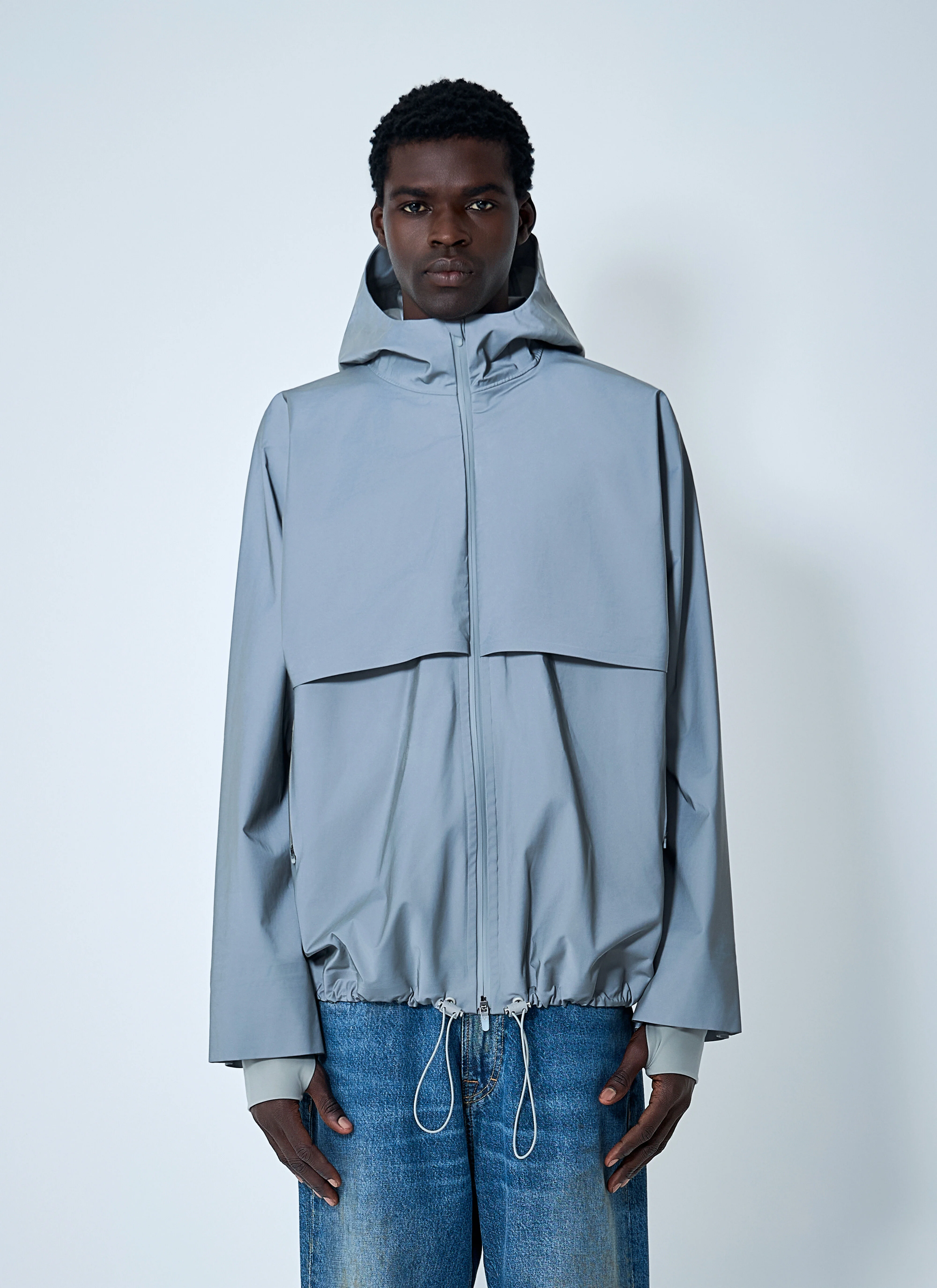 Technical Hooded Jacket - 1