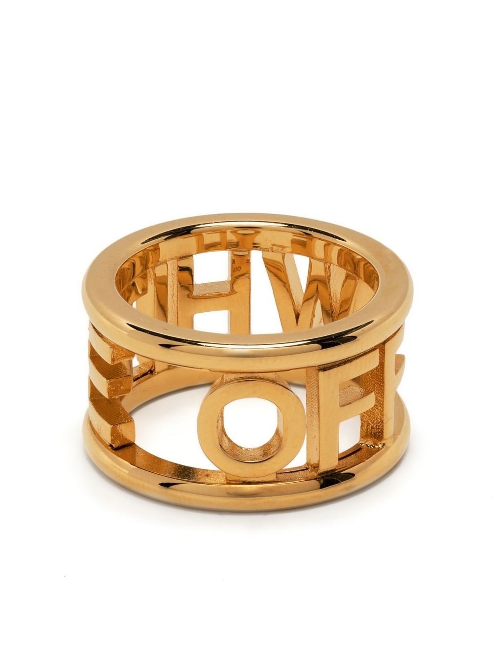 logo band ring - 1