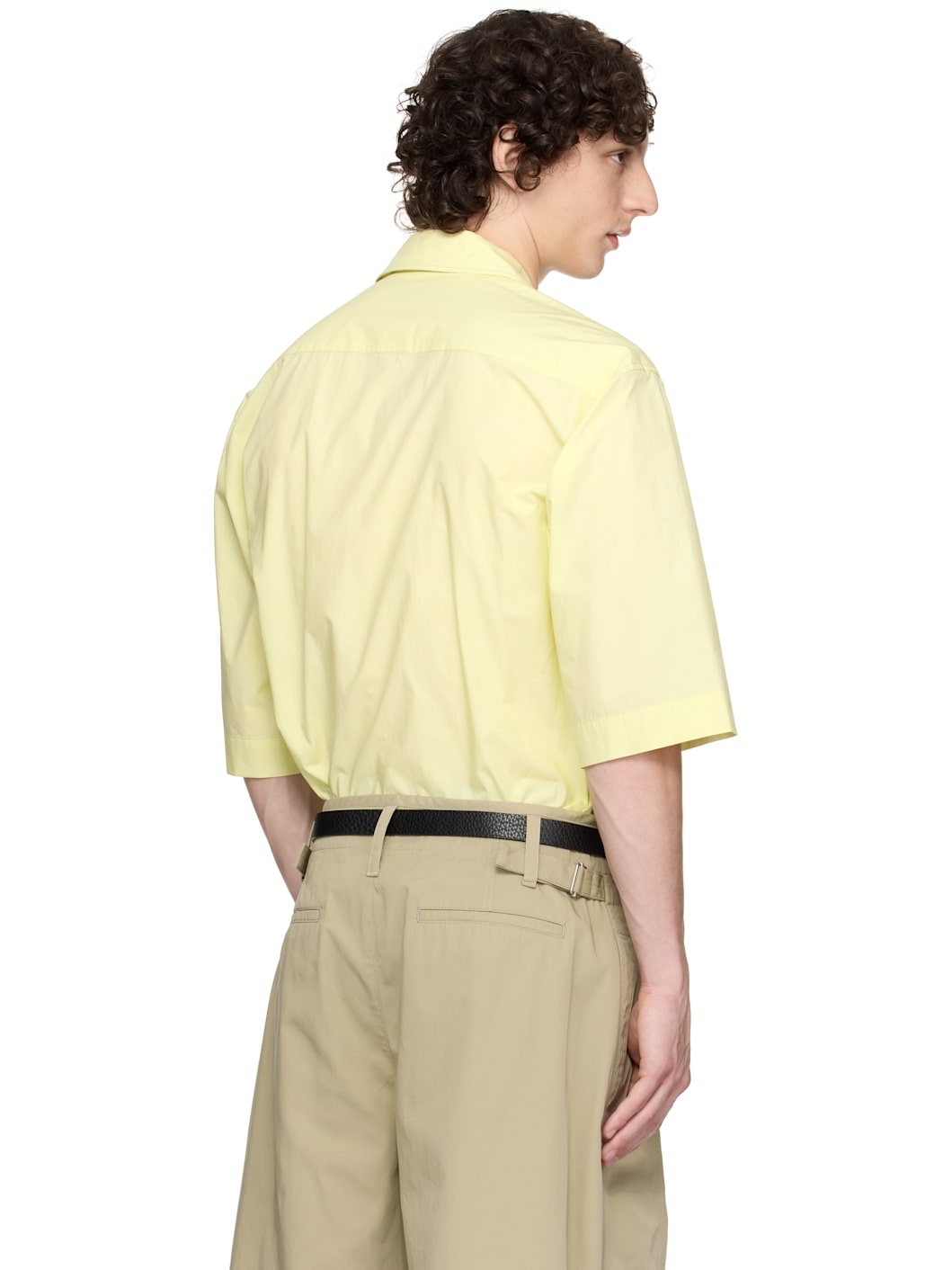 Yellow 'Convertible' Shirt - 3