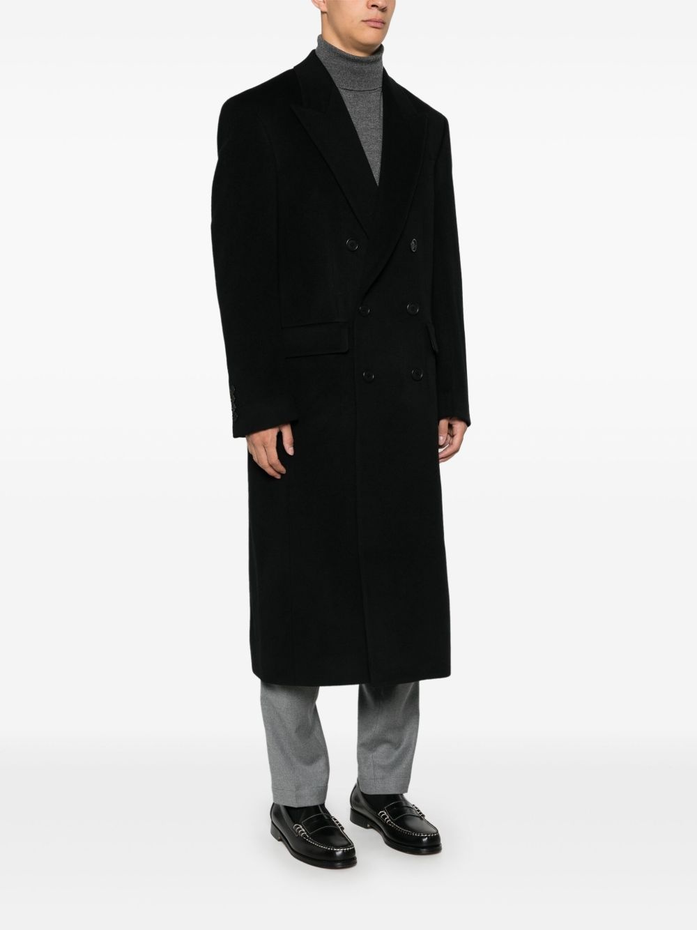 double-breasted coat - 3