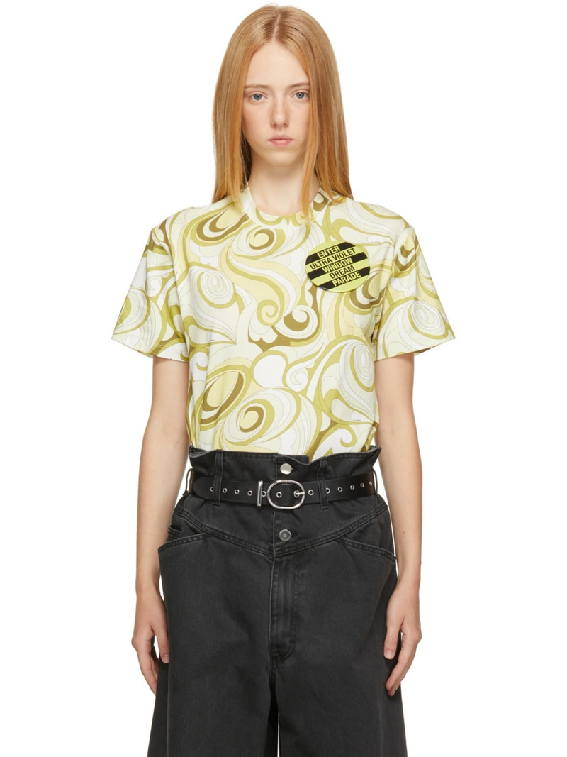 Green & Yellow Graphic T-Shirt - 1