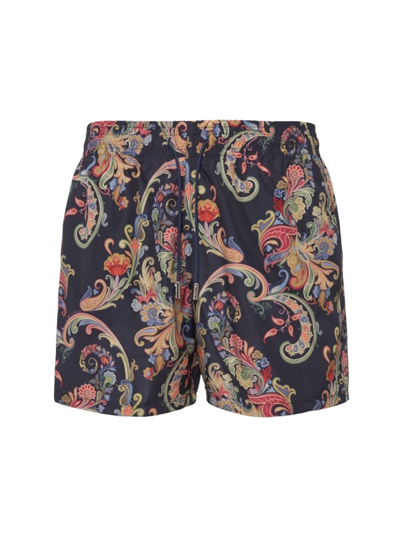 Printed swim shorts - 1