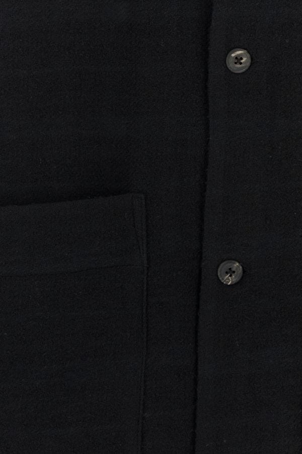 Black polyester blend shirt - 3