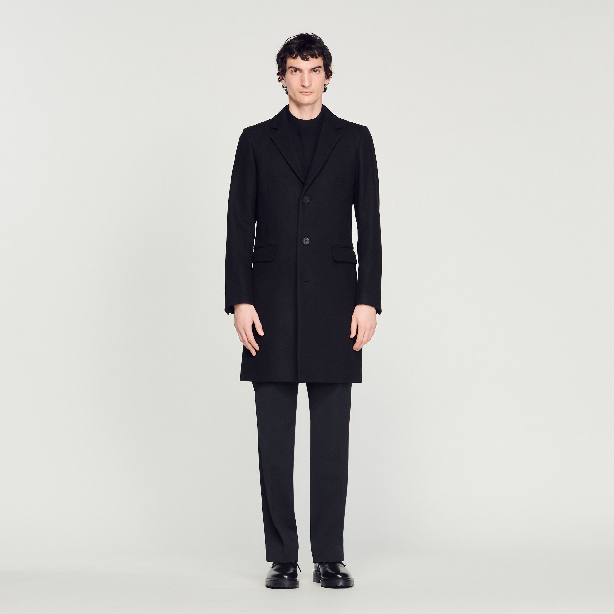 WOOL AND CASHMERE COAT - 3