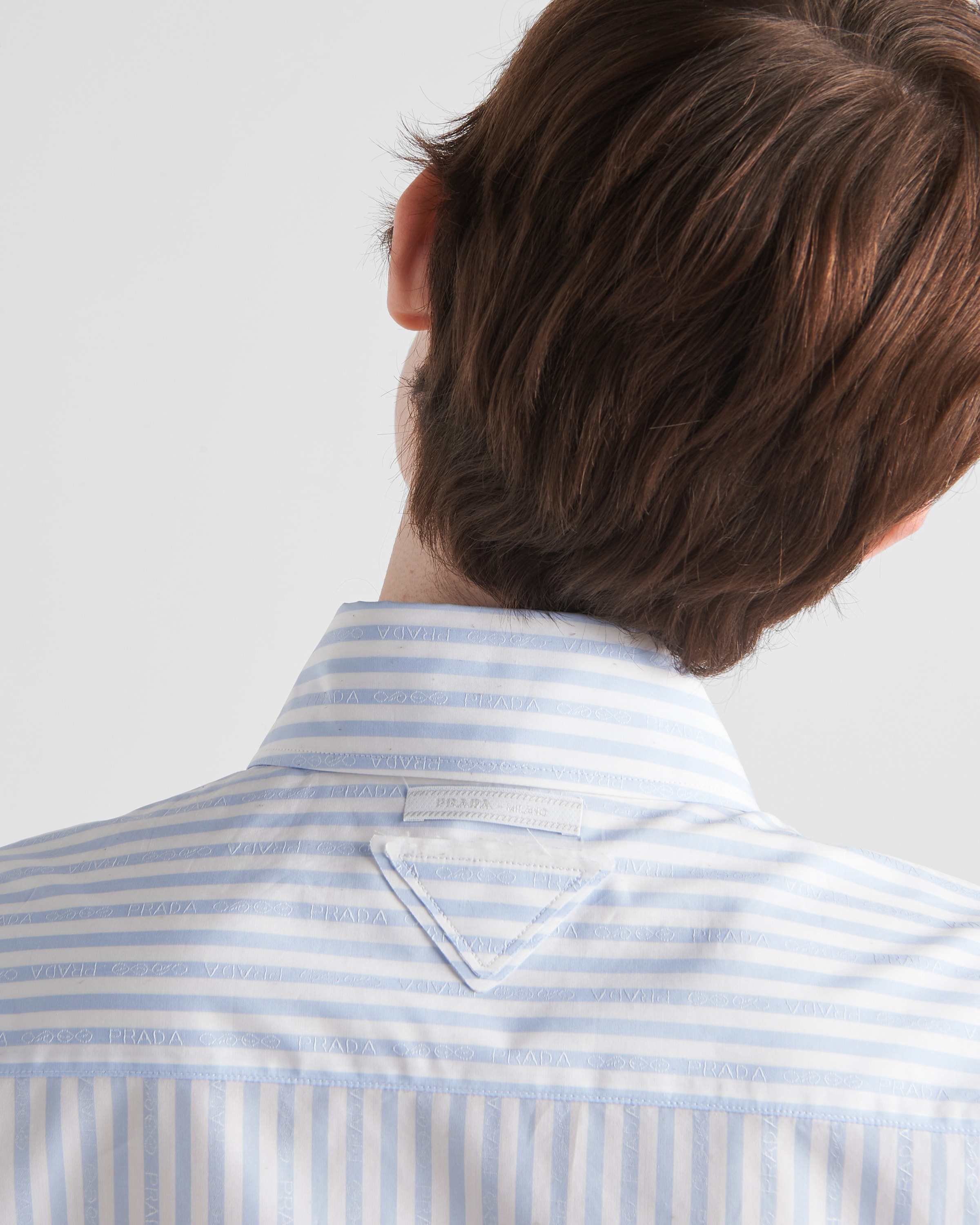 Jacquard poplin shirt - 4