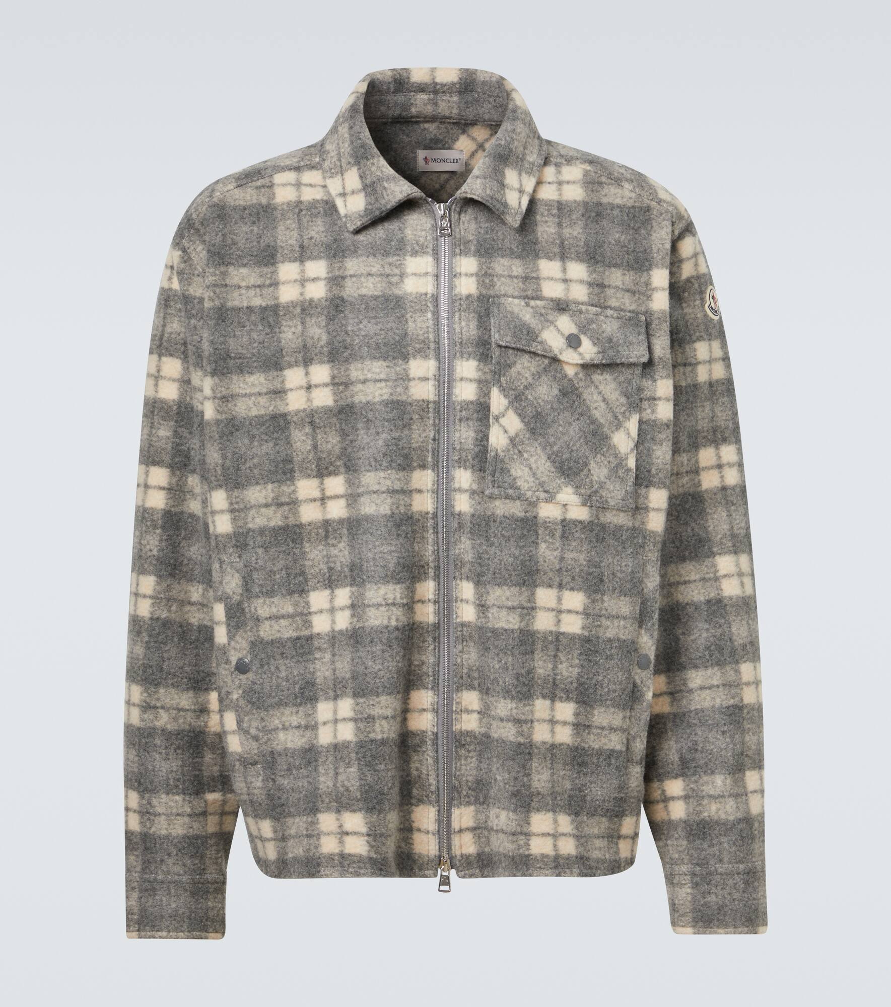 Checked overshirt - 1