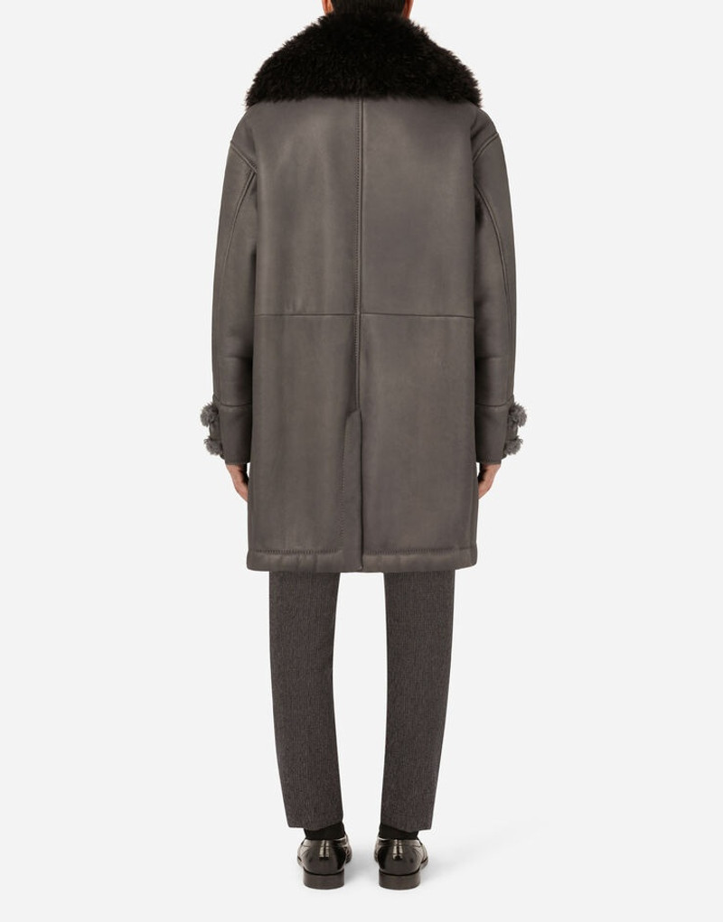 Dolce & Gabbana Shearling coat outlook