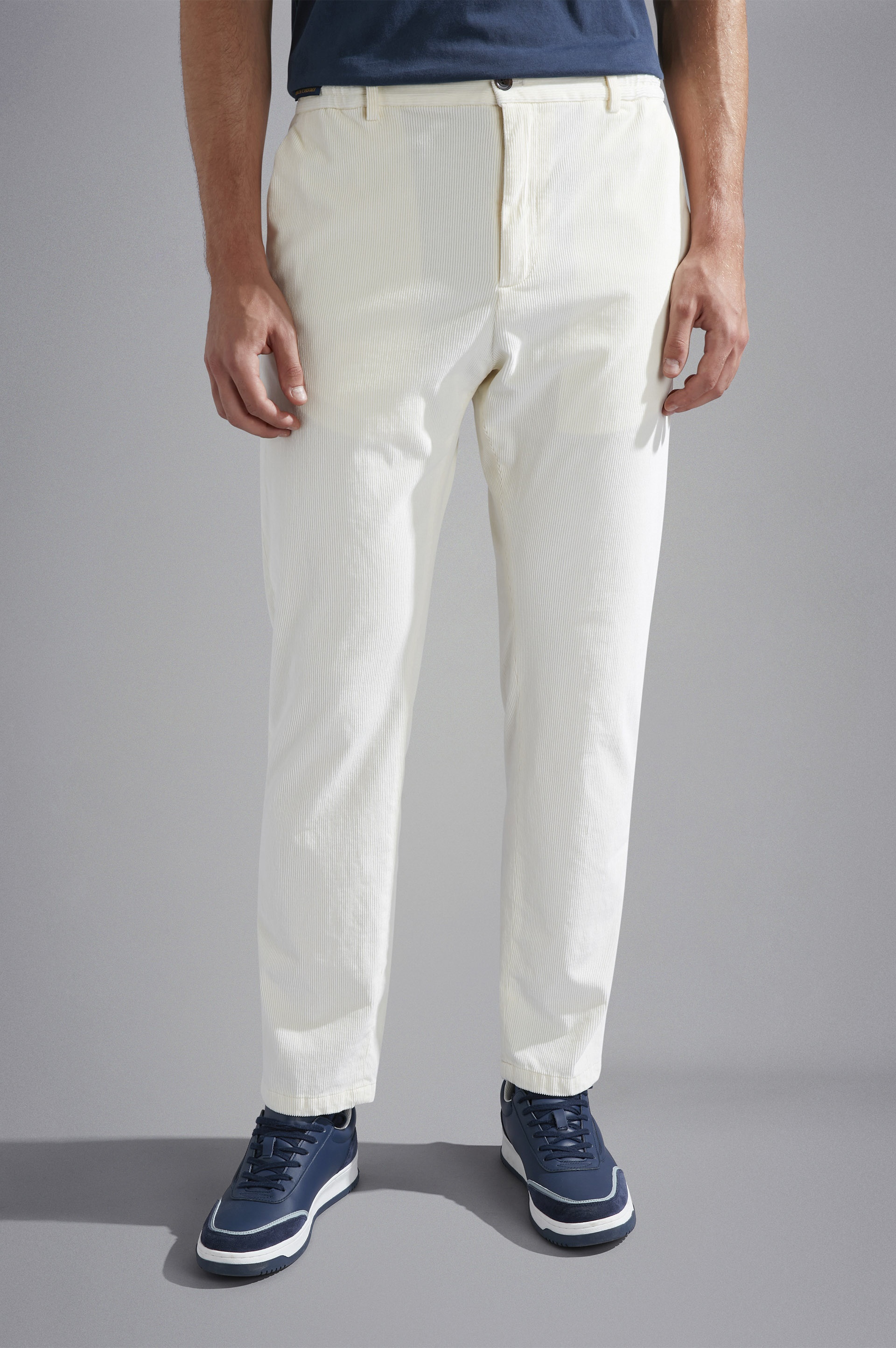 VELVET CHINO TROUSERS - 6