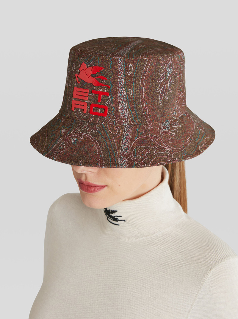 Etro PAISLEY BUCKET HAT outlook