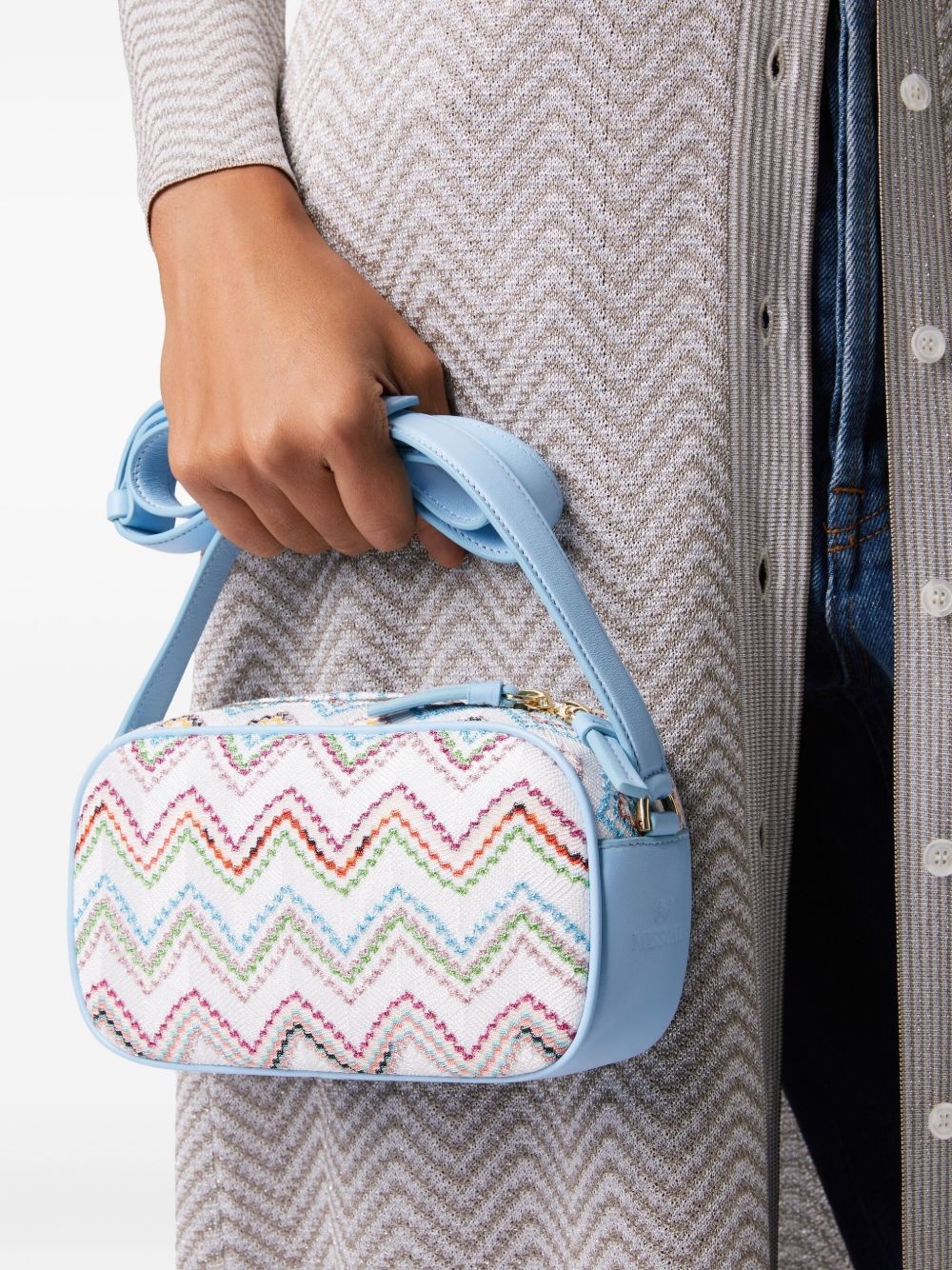 Zigzag shoulder bag - 2